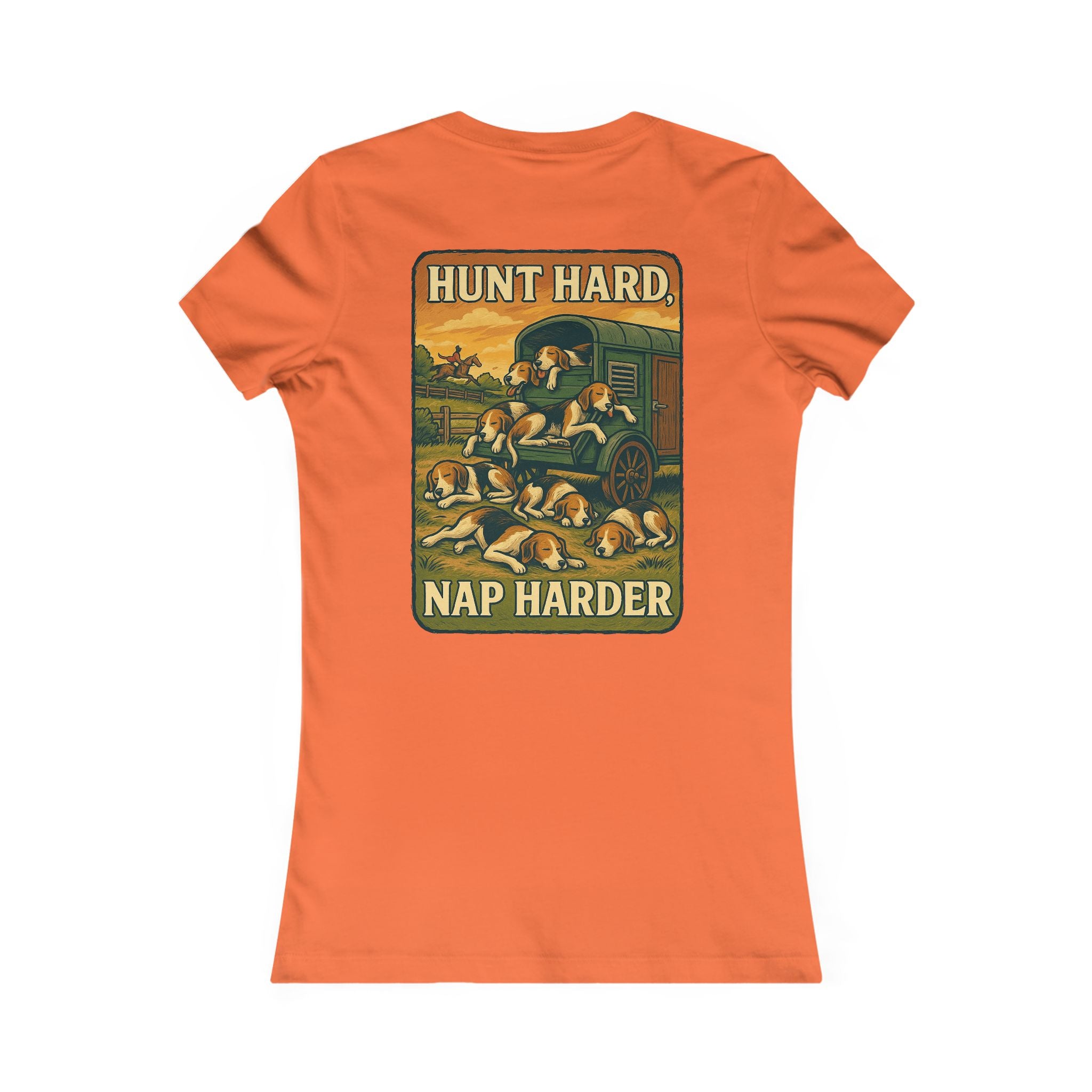 Woman’sHunt Hard, Nap Harder T-shirt