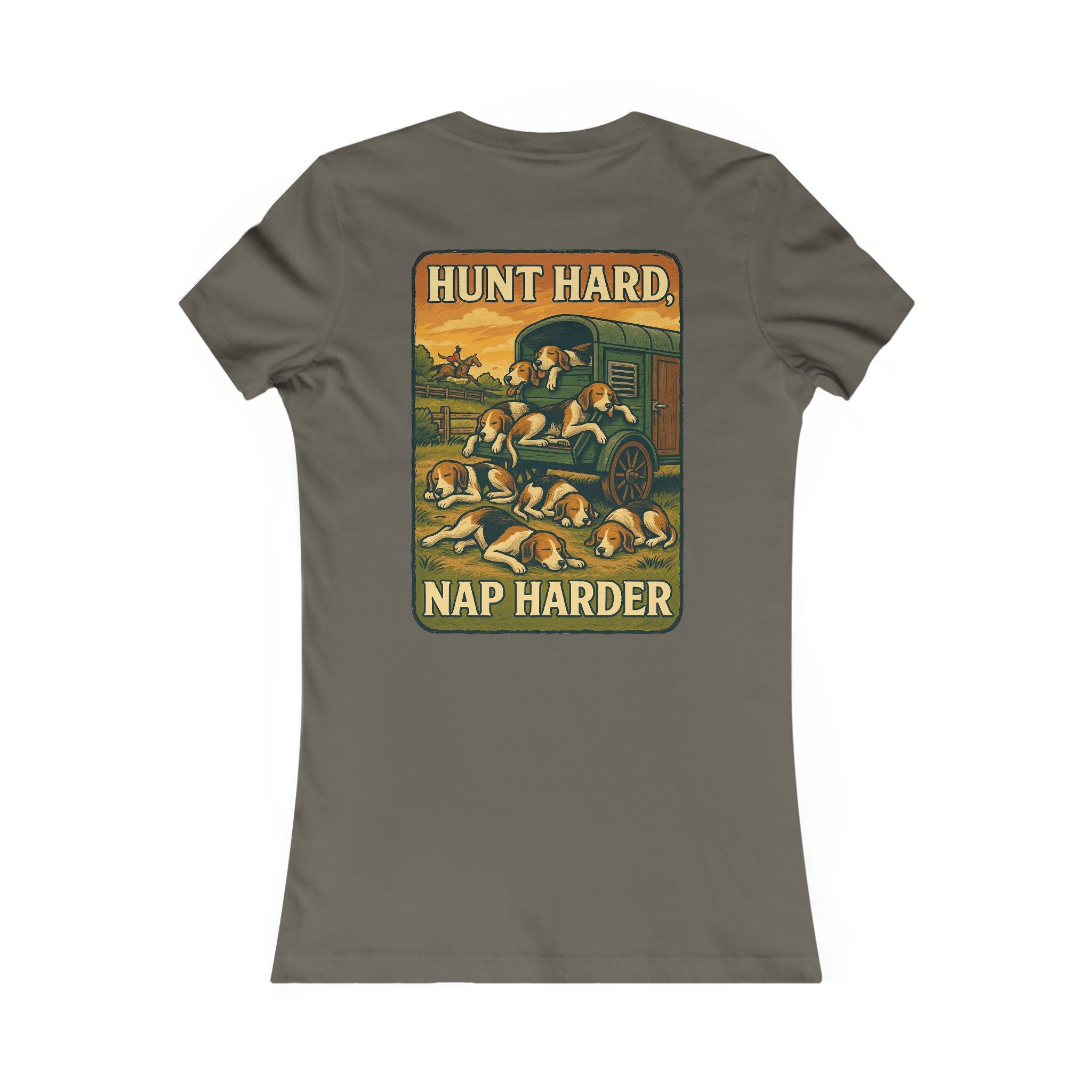Woman’sHunt Hard, Nap Harder T-shirt