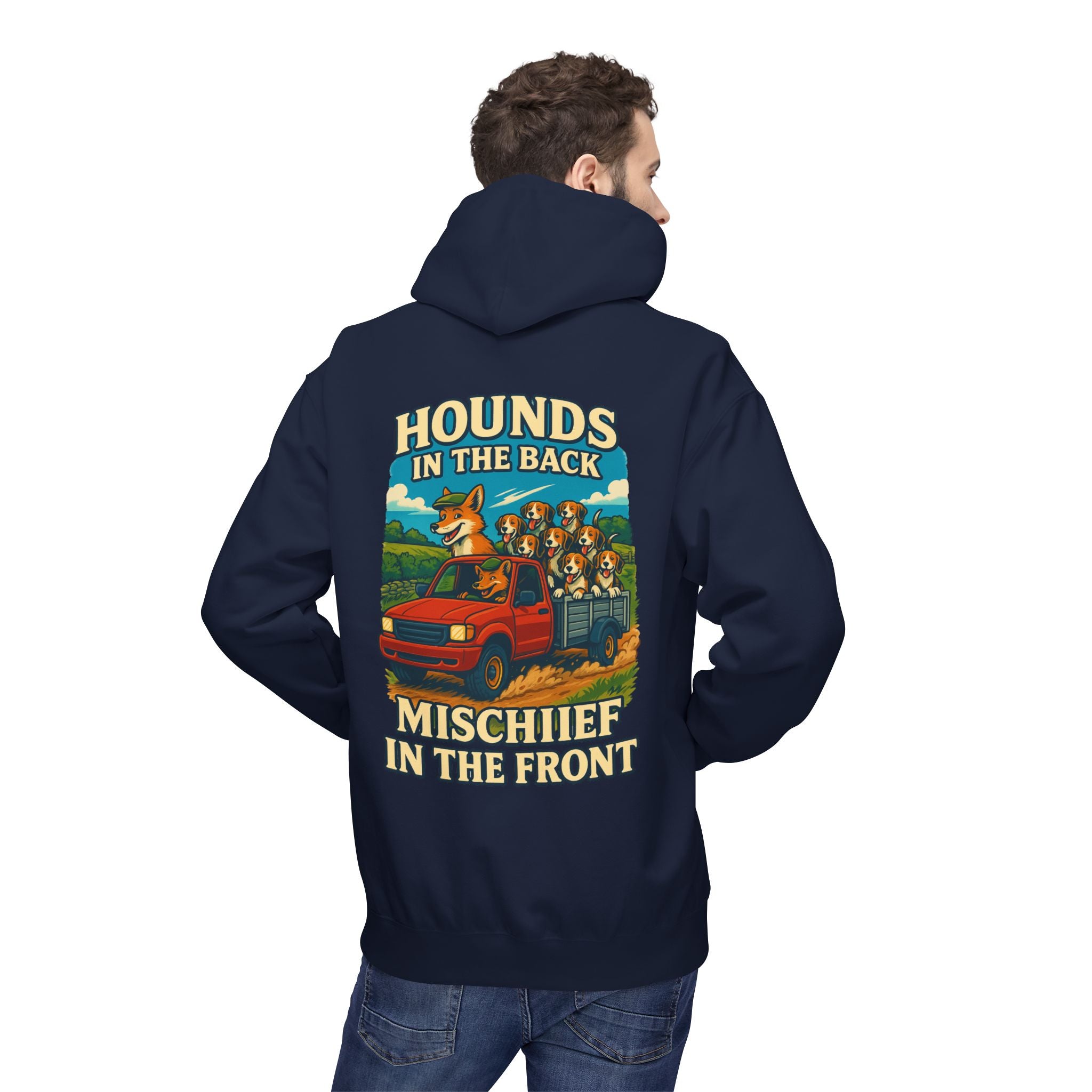 Men’s Hound and mischief Hoodie