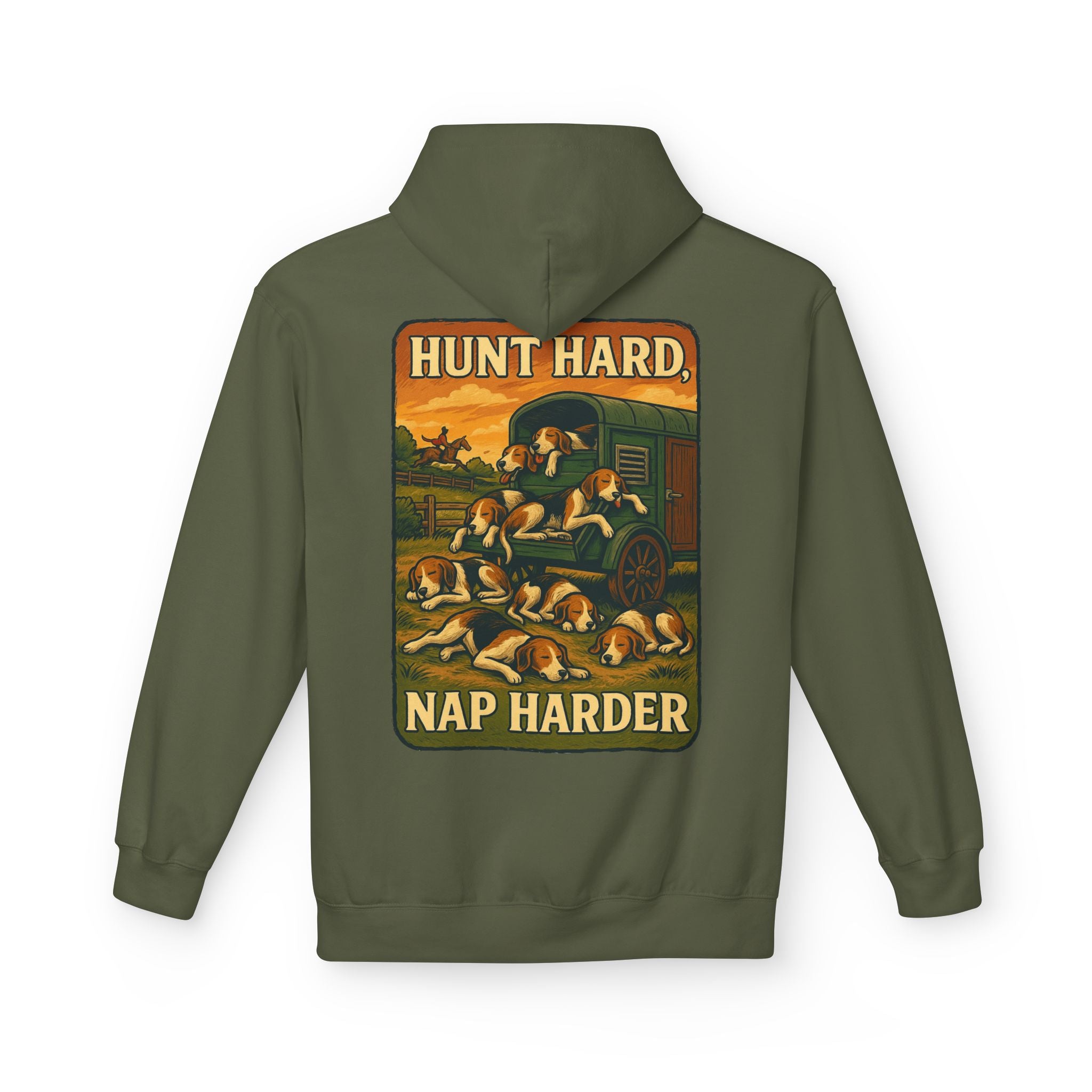 Woman's Hunt Hard, Nap Harder Hoodie