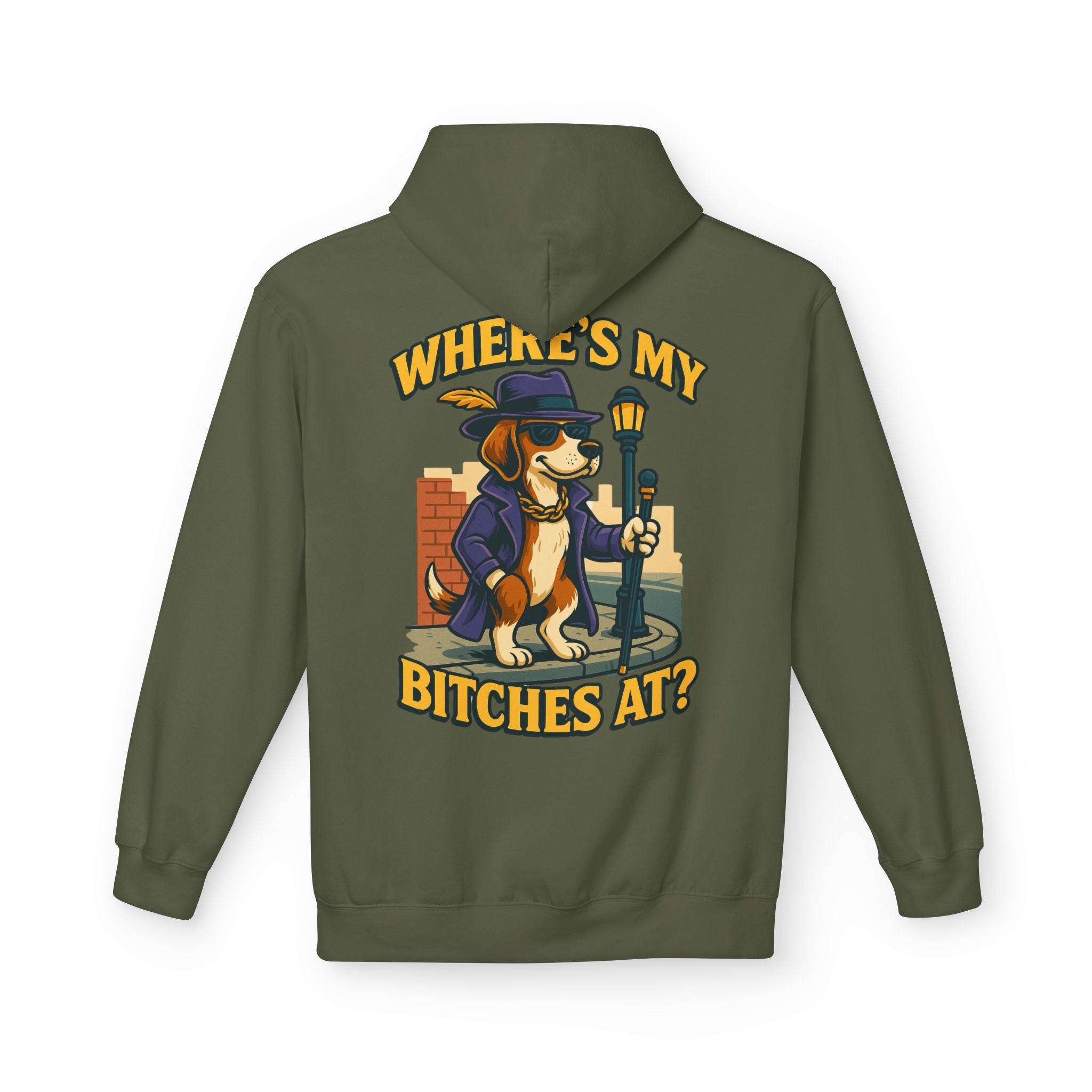 Men’s Where’s my B****’s At Hoodie