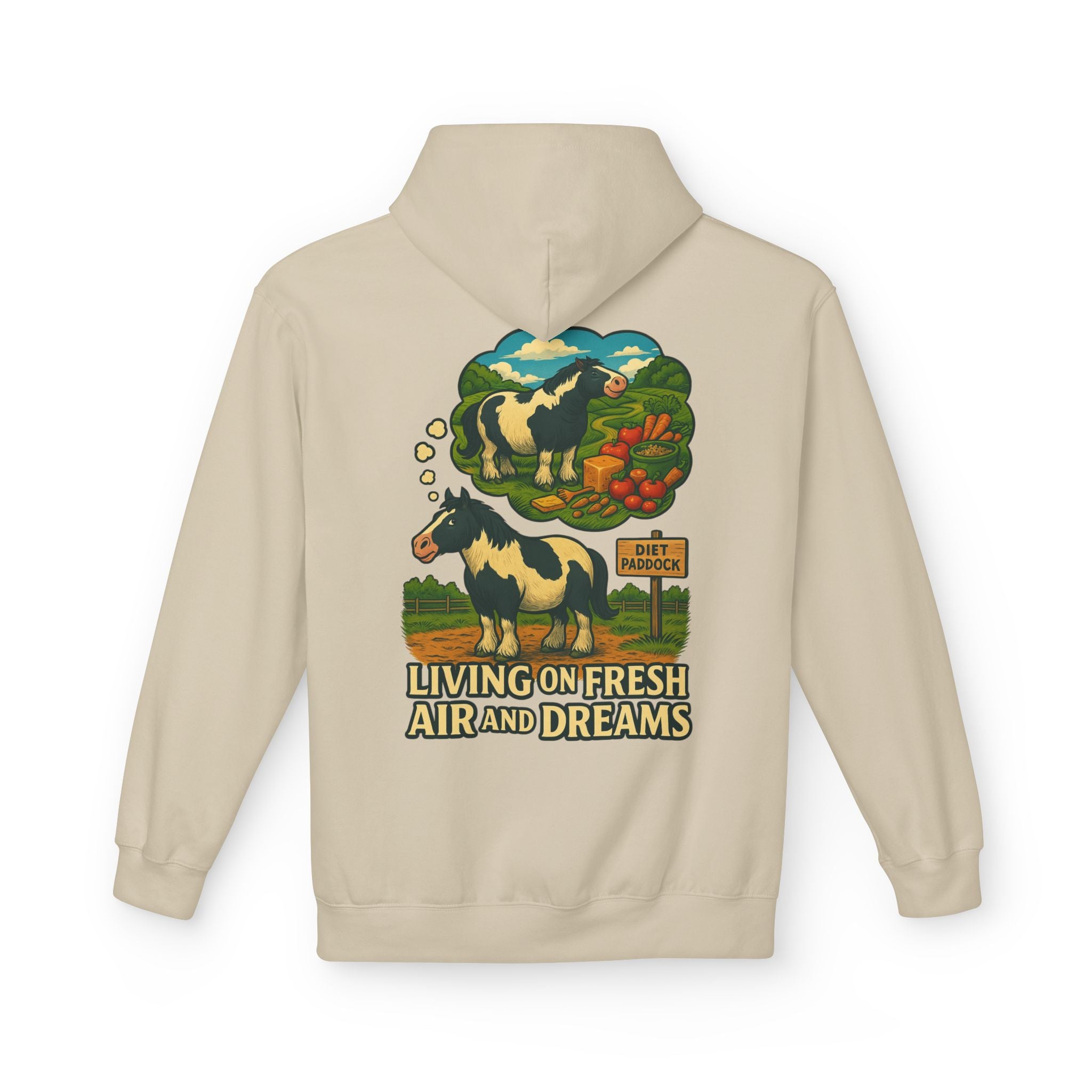 Woman's cob living on dreams Hoodie