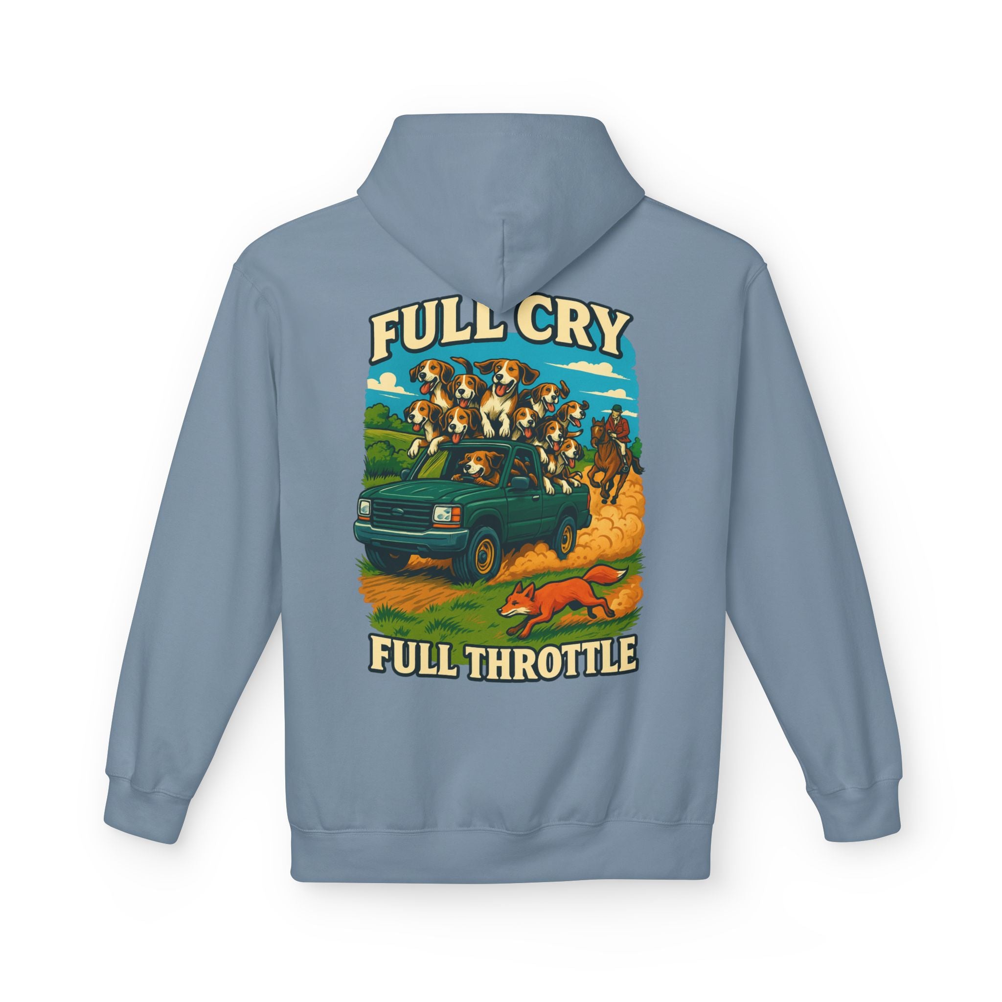 Woman's Full Cry, Full Throttle Hoodie
