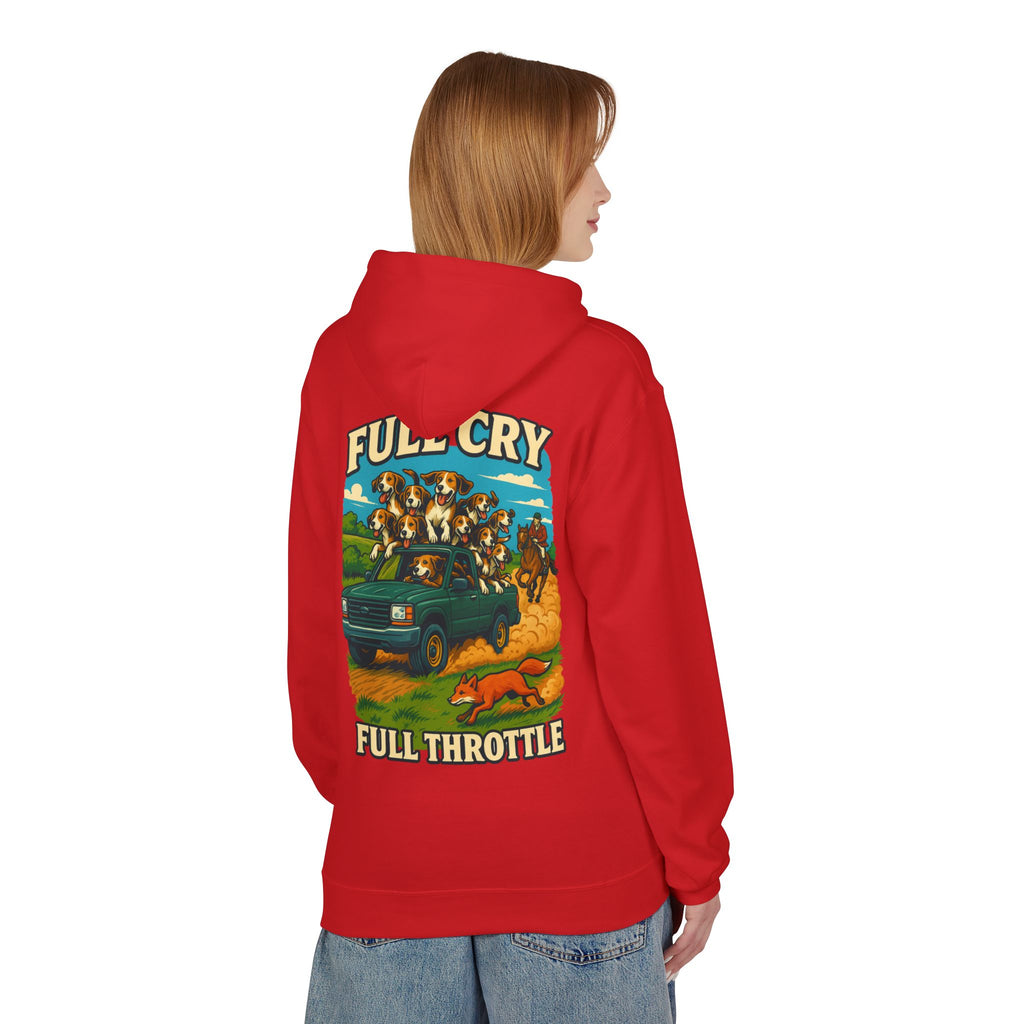 Woman's Full Cry, Full Throttle Hoodie