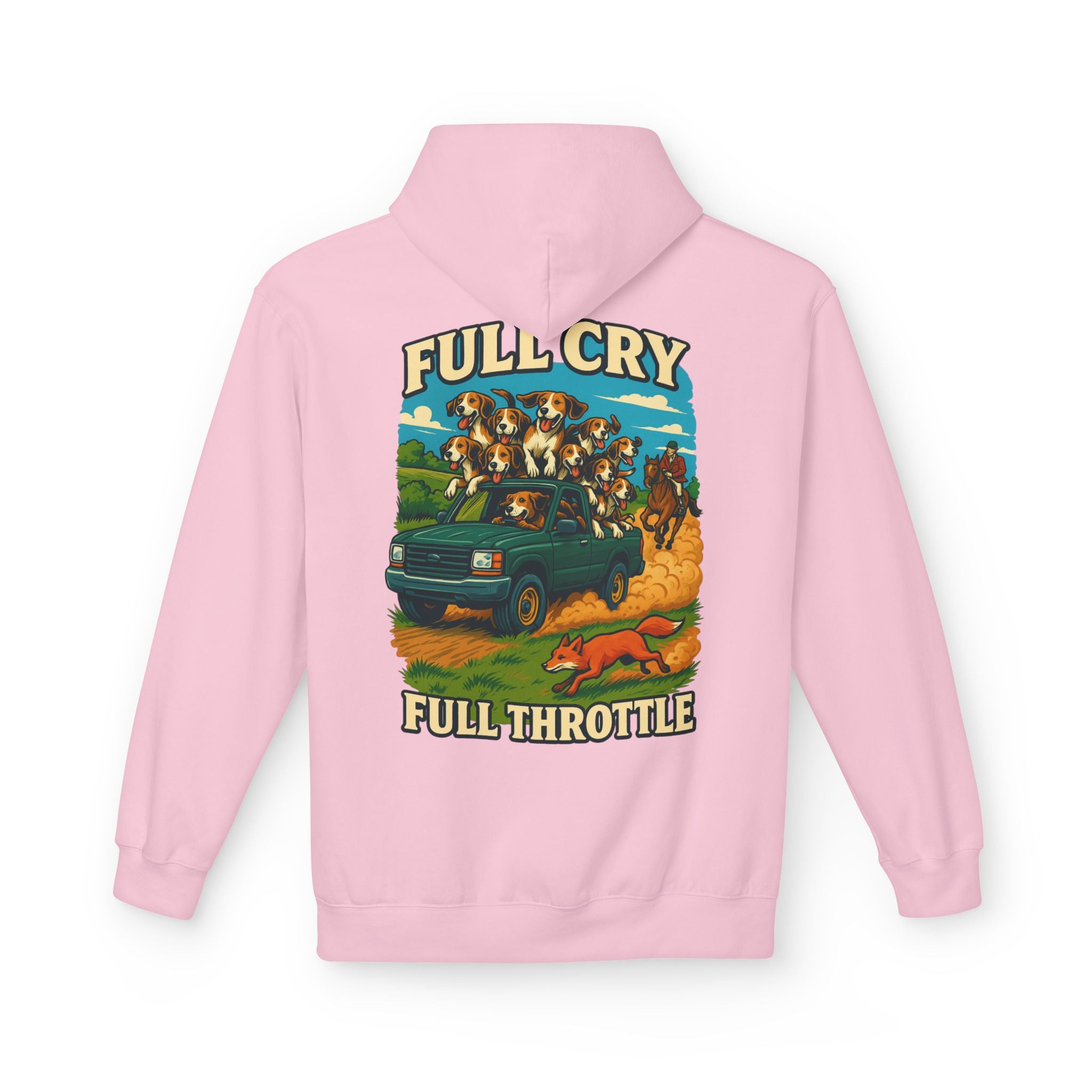 Woman's Full Cry, Full Throttle Hoodie