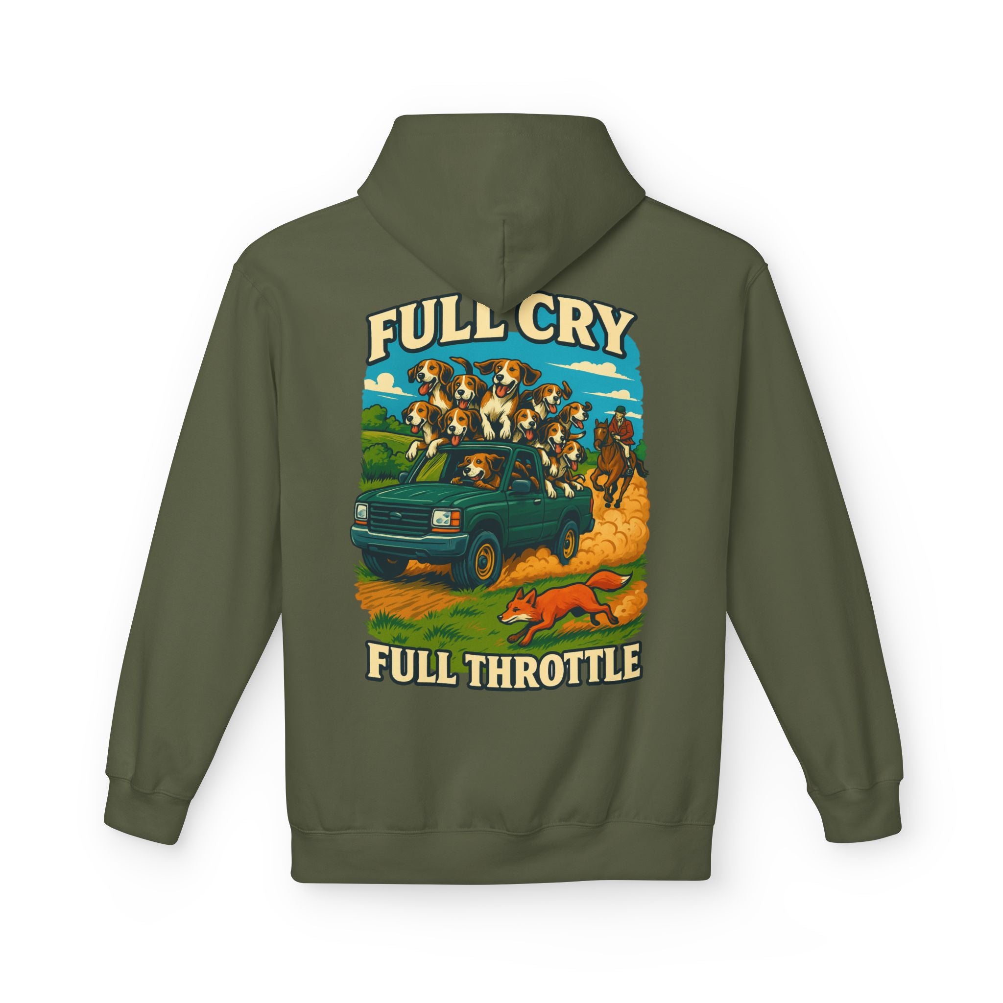 Men’s Full Cry Full Throttle Hoodie