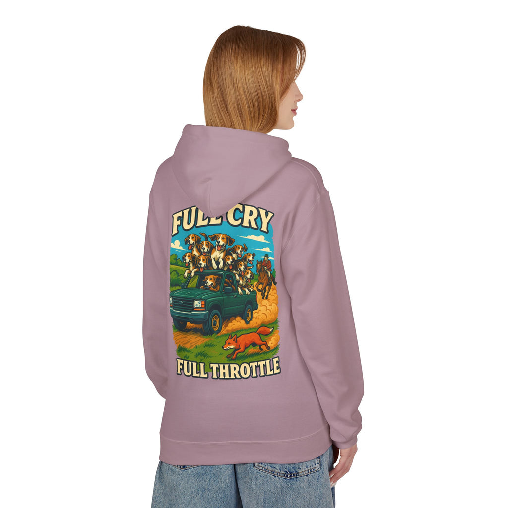 Woman's Full Cry, Full Throttle Hoodie