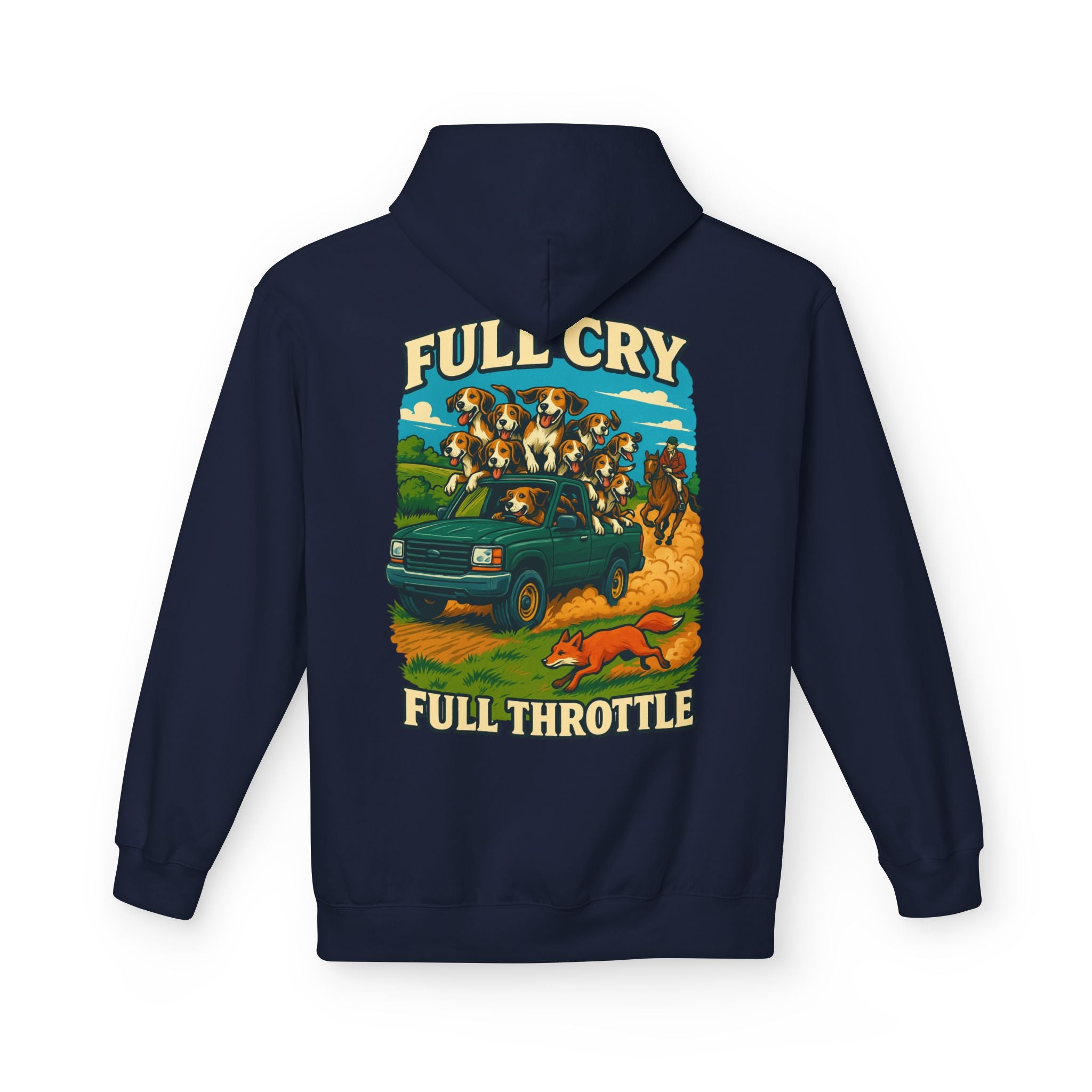 Woman's Full Cry, Full Throttle Hoodie