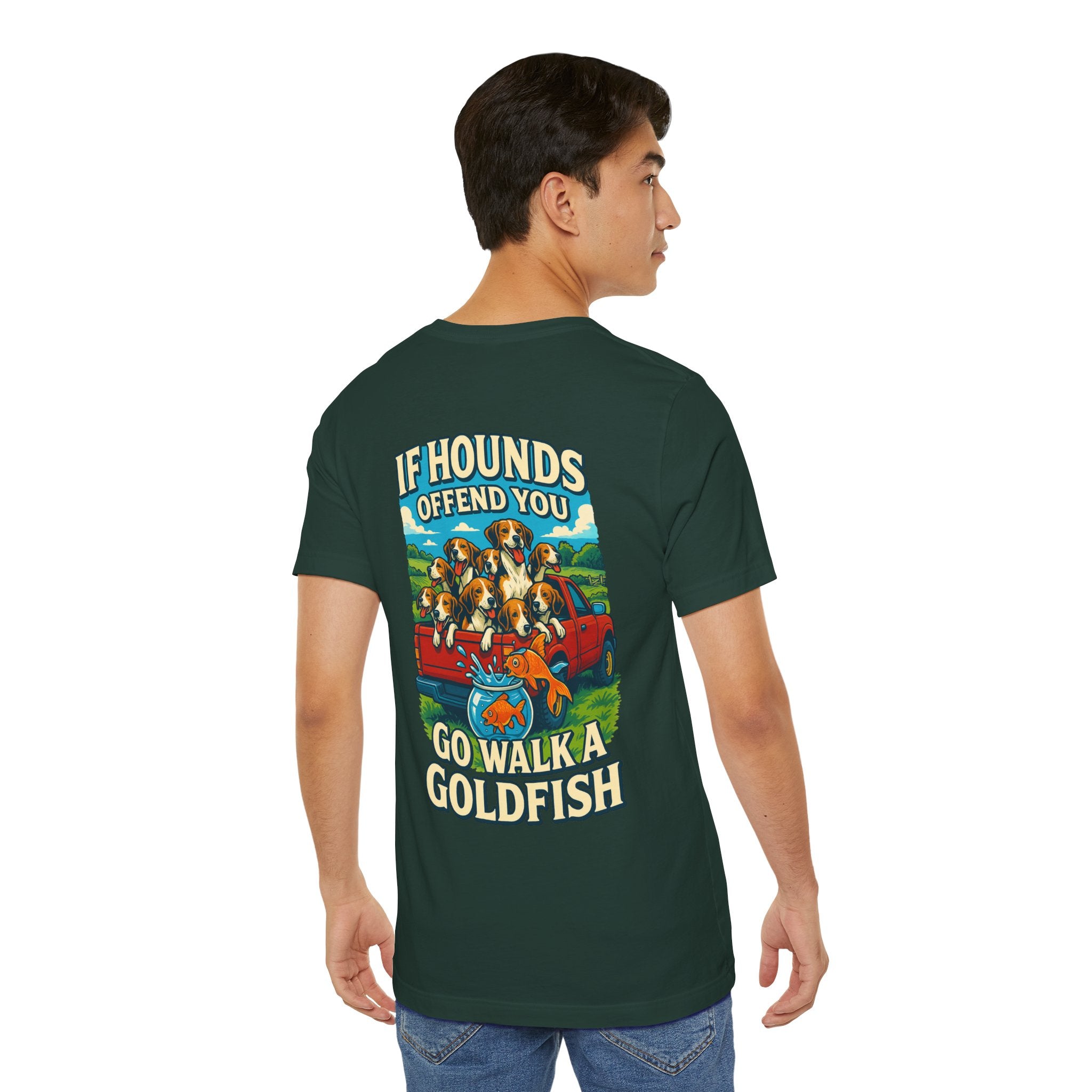 Men’s Walking a Goldfish T-shirt