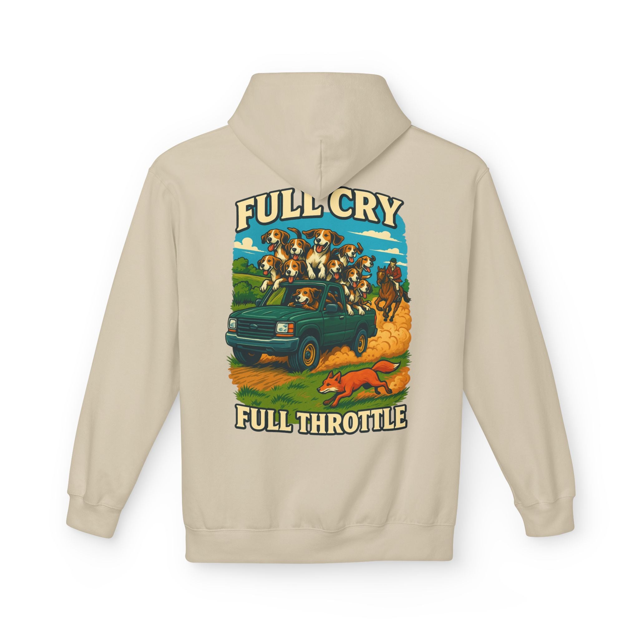 Woman's Full Cry, Full Throttle Hoodie