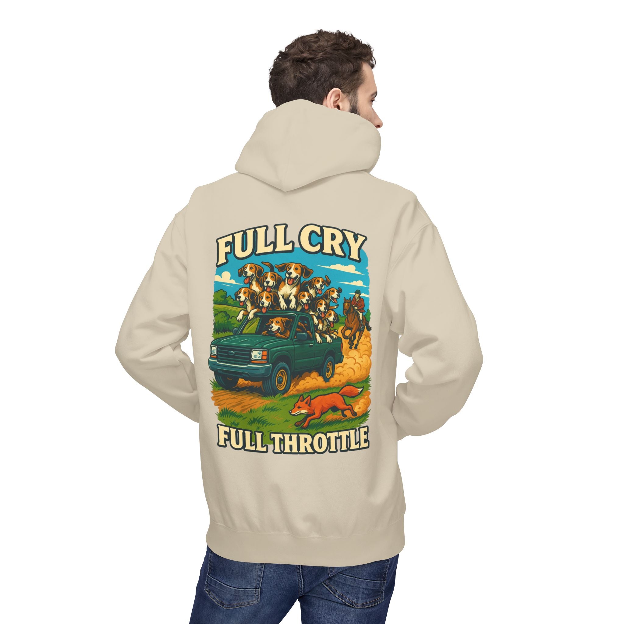Men’s Full Cry Full Throttle Hoodie