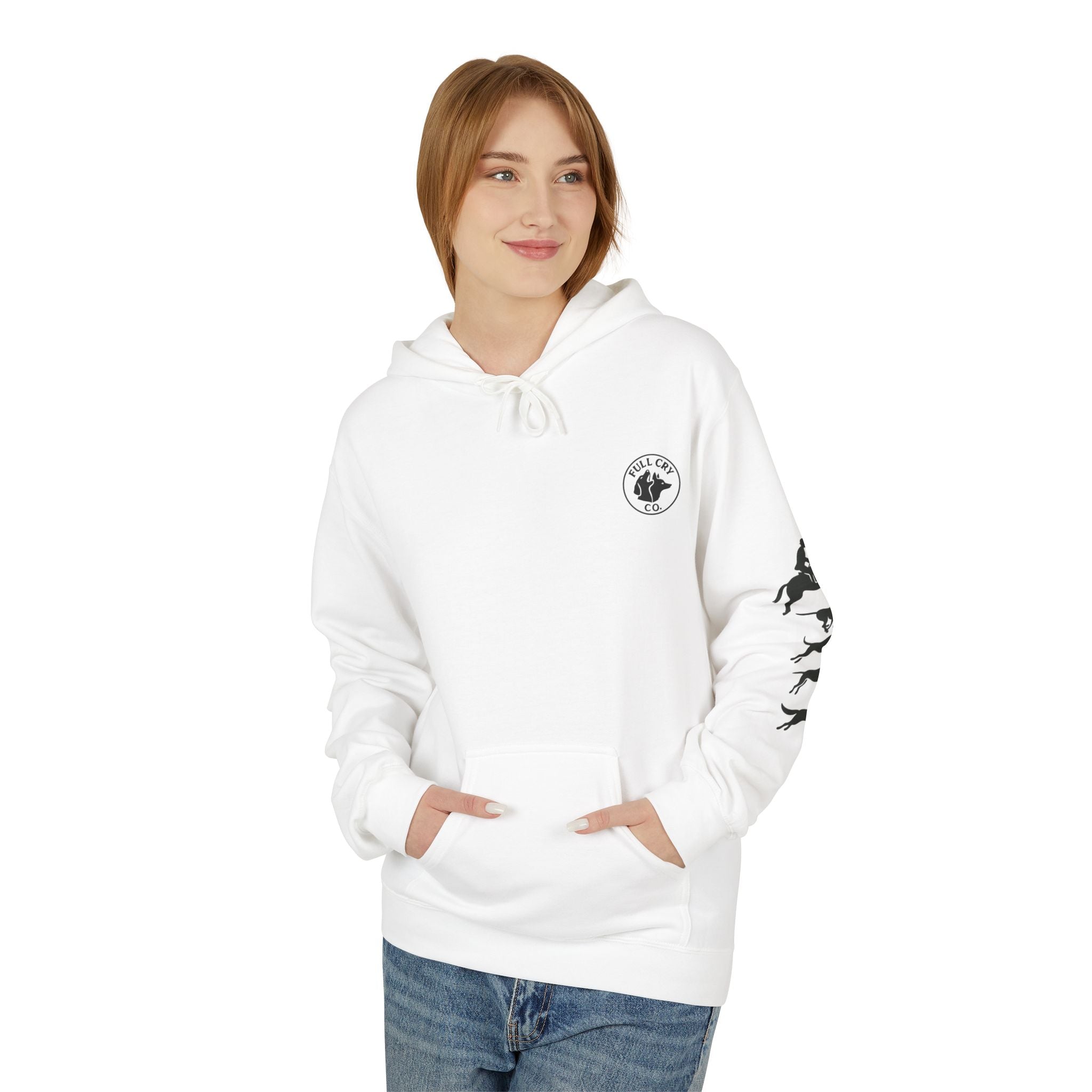 Woman's Logo + Arm Hoodie