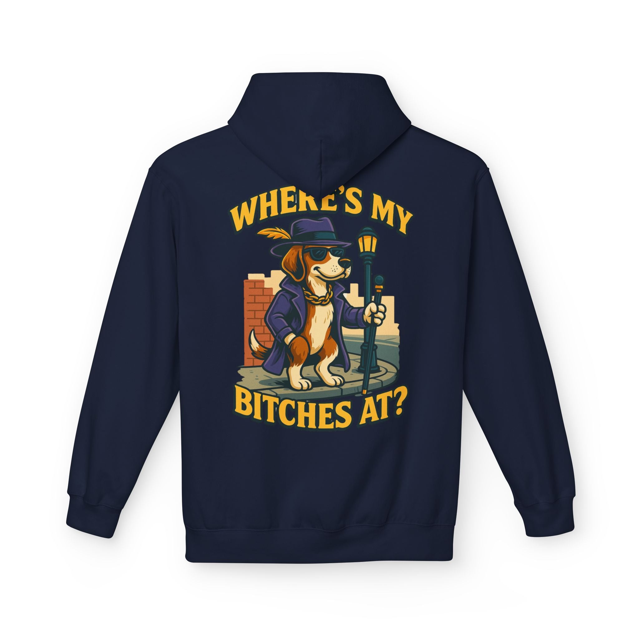 Men’s Where’s my B****’s At Hoodie