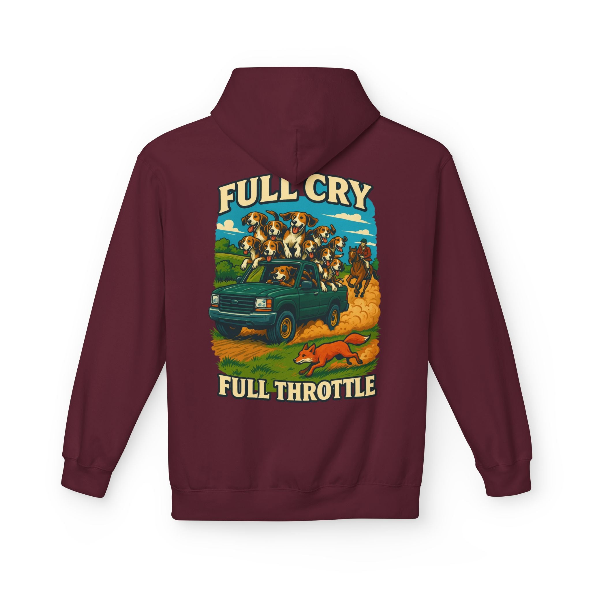 Woman's Full Cry, Full Throttle Hoodie