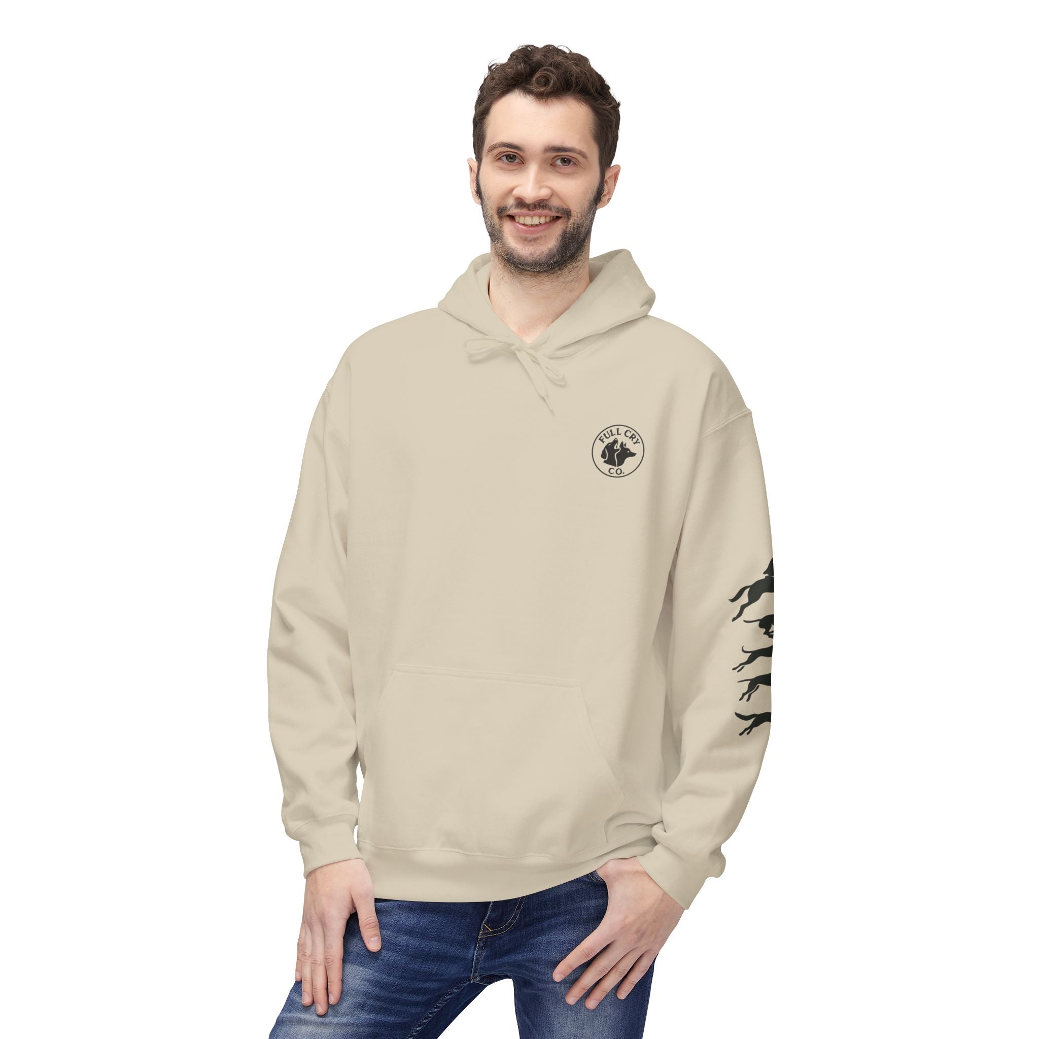 Men’s hoodie Just the logo