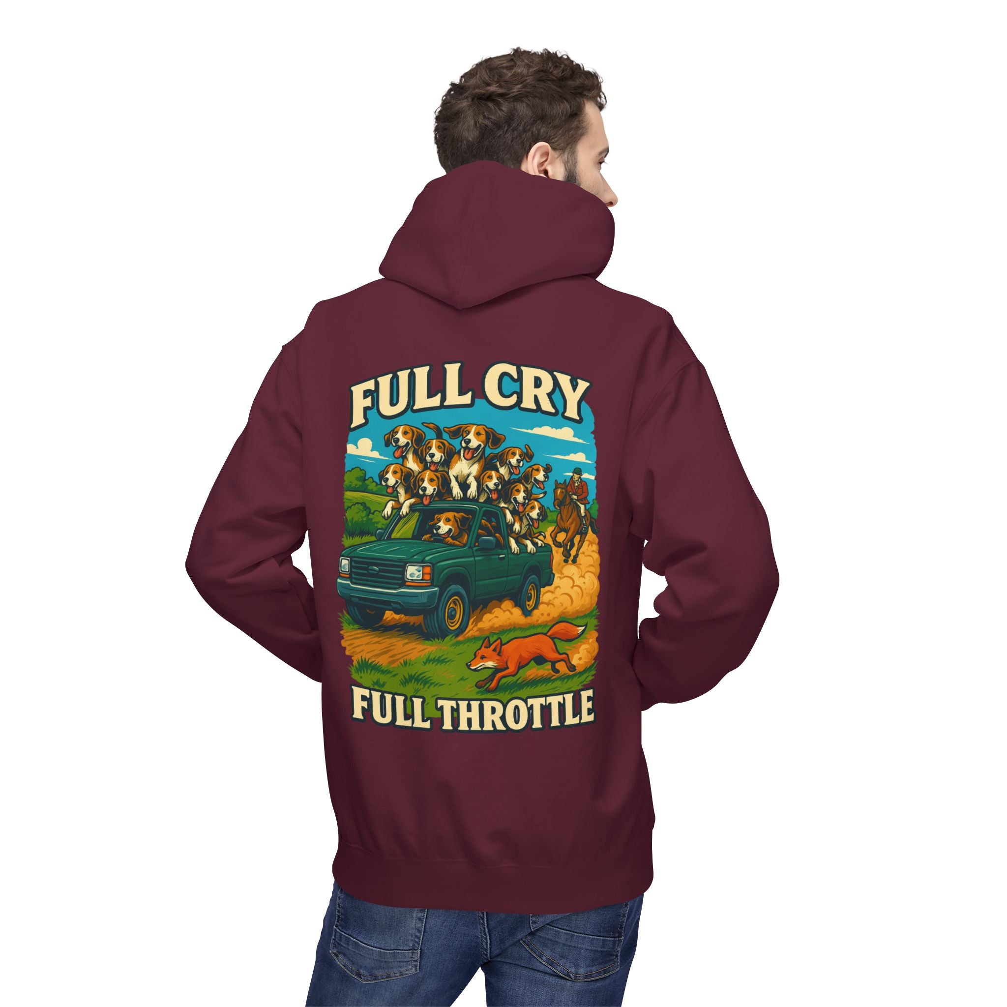 Men’s Full Cry Full Throttle Hoodie