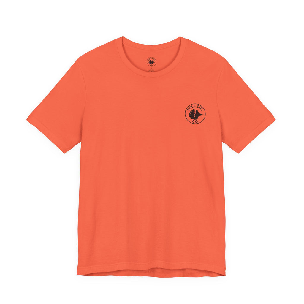 Men's Hounds in the Back, Mischief in the Front Tee