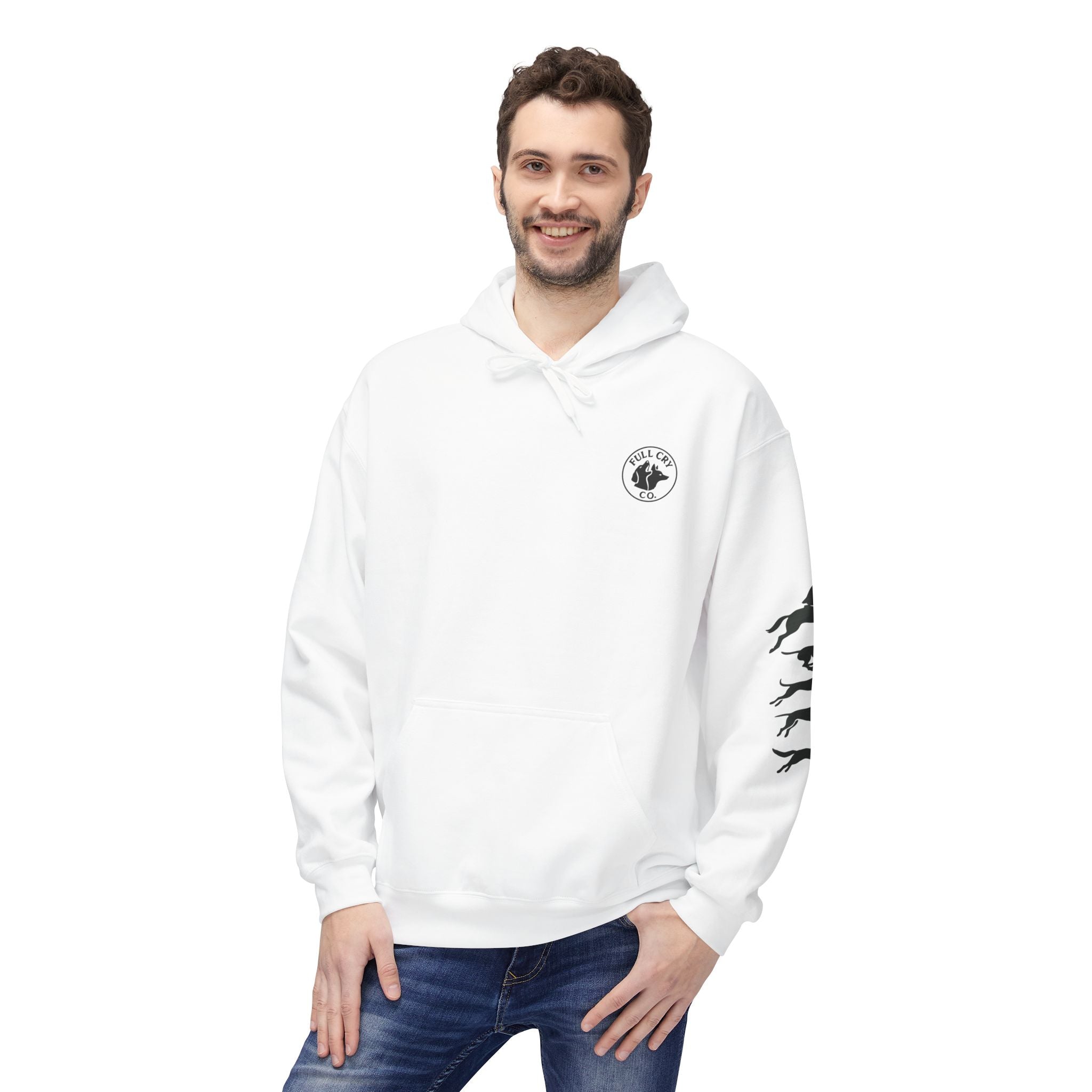 Men’s hoodie Just the logo