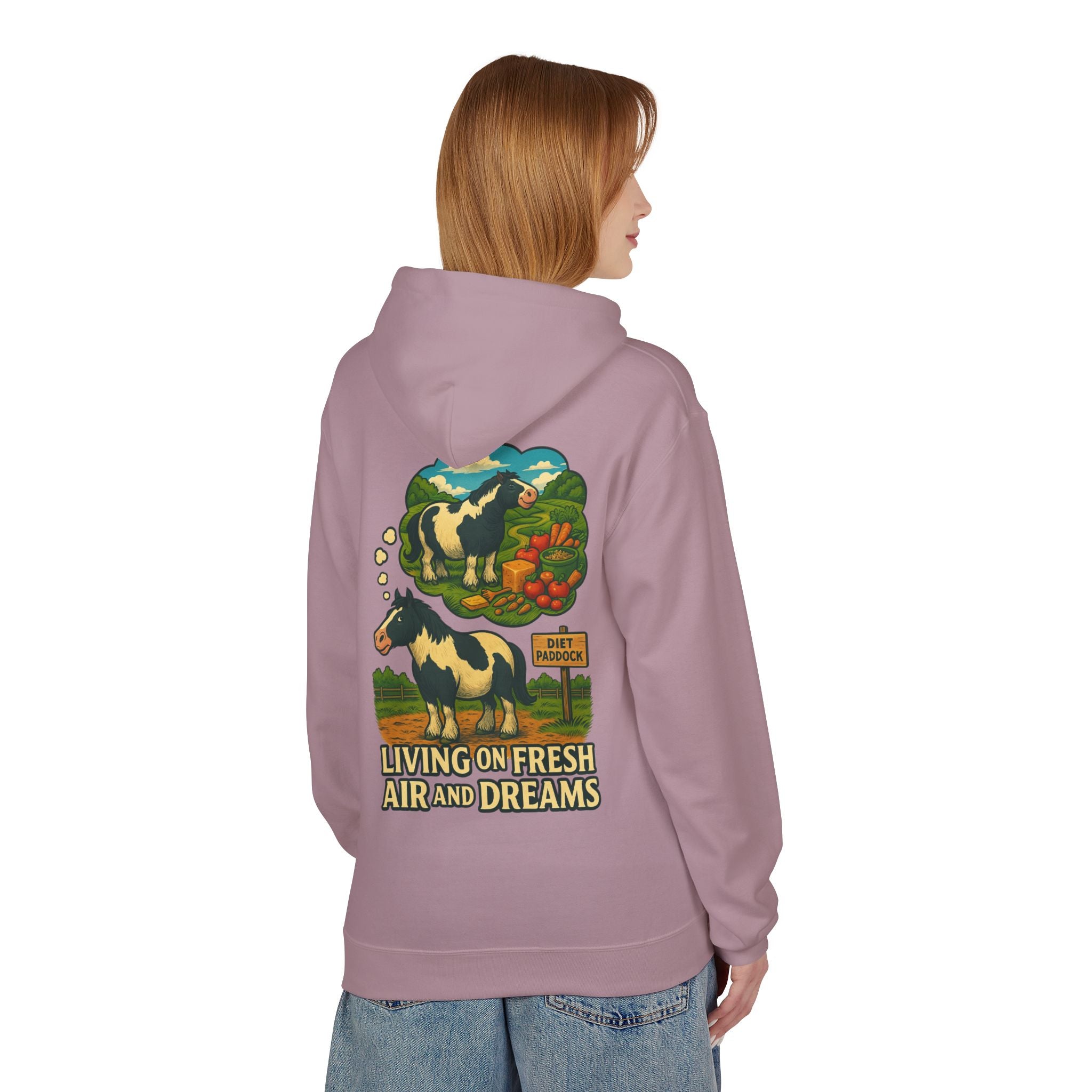 Woman's cob living on dreams Hoodie