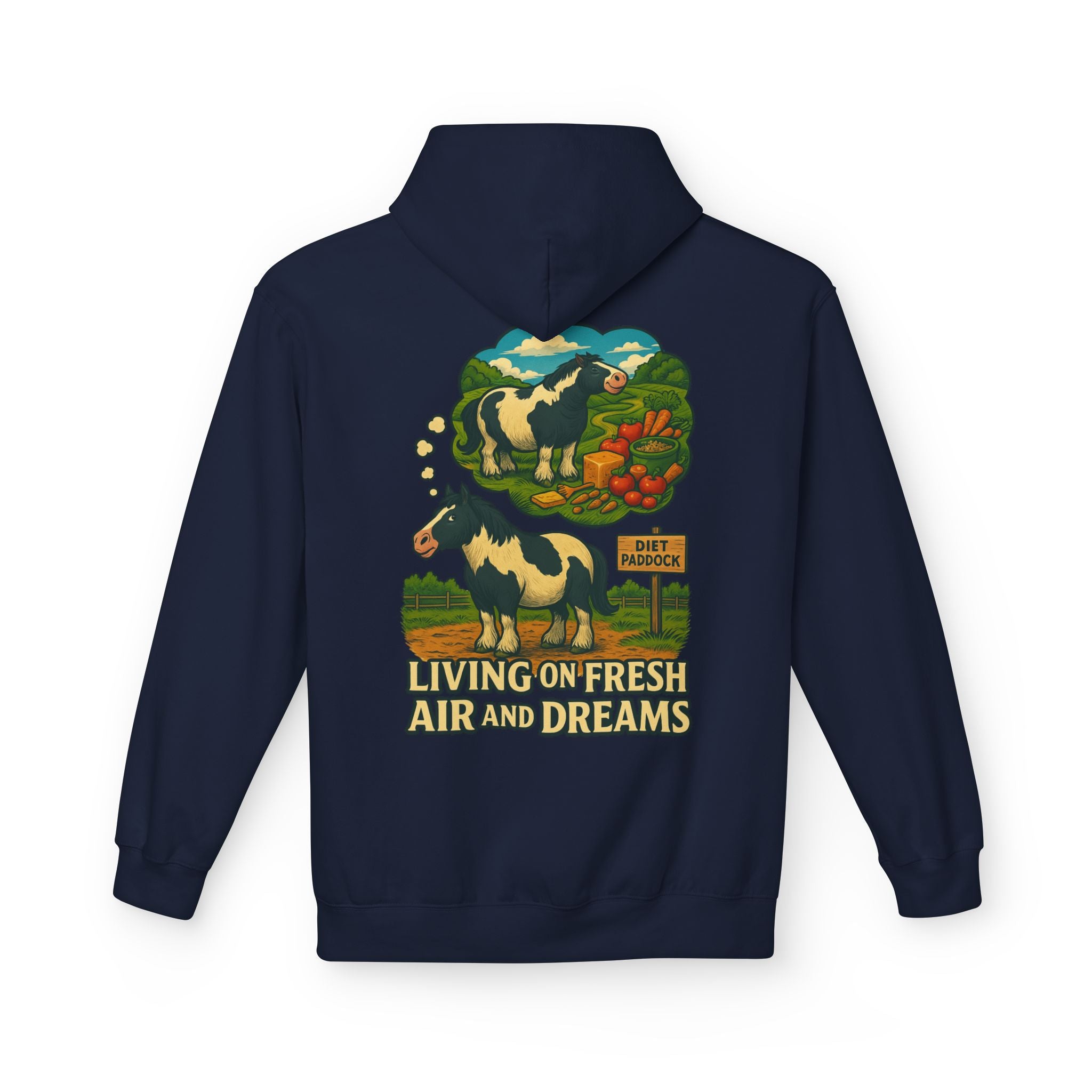 Woman's cob living on dreams Hoodie