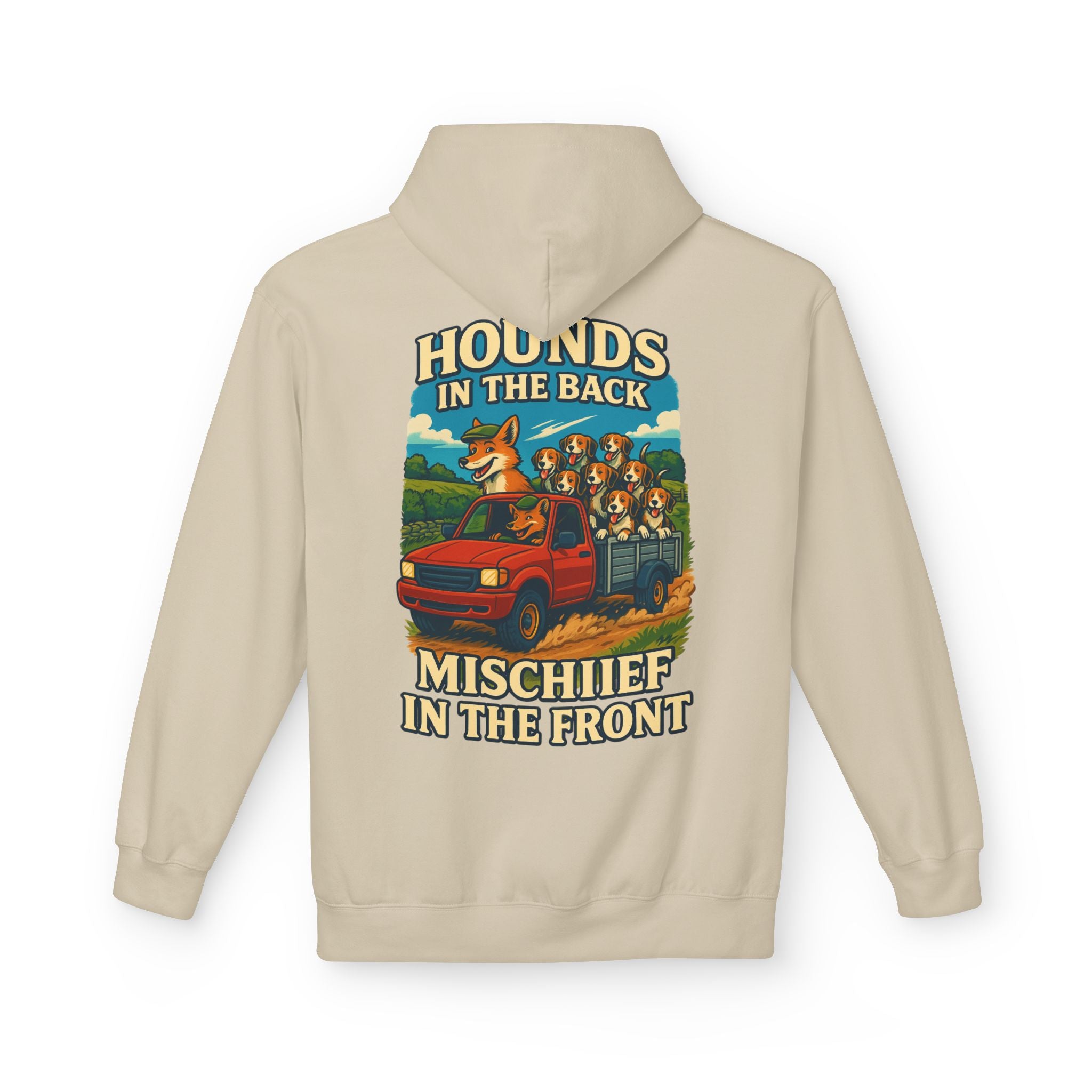 Woman's Hounds In The Back Hoodie