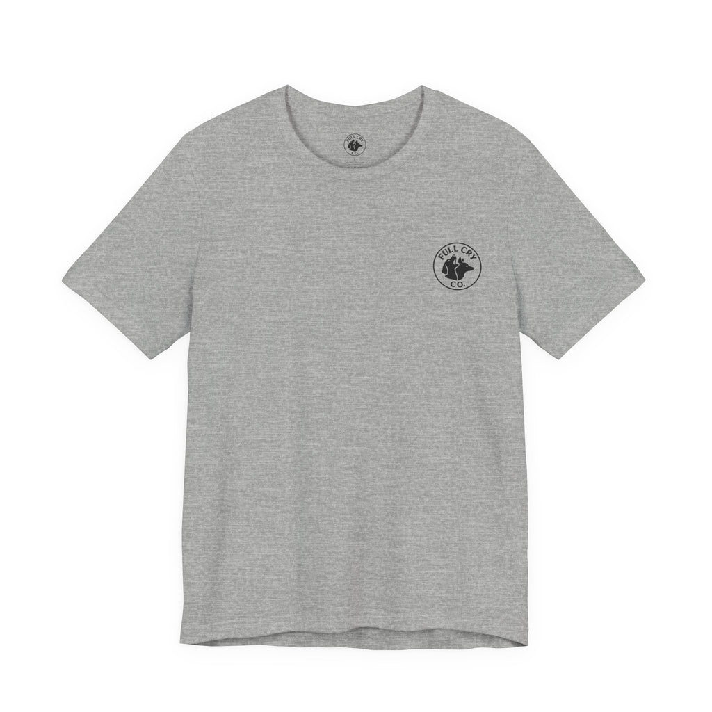 Men's Hounds in the Back, Mischief in the Front Tee
