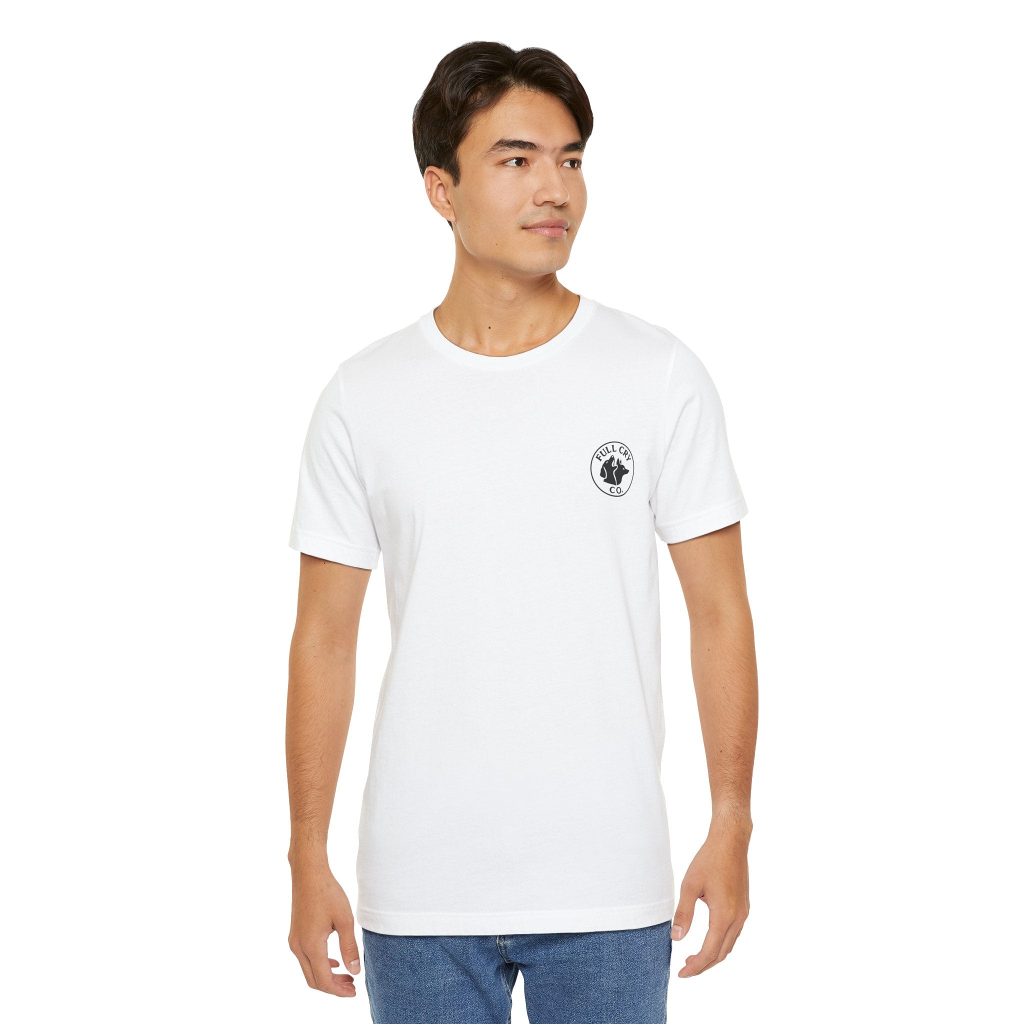 Men's Hounds in the Back, Mischief in the Front Tee