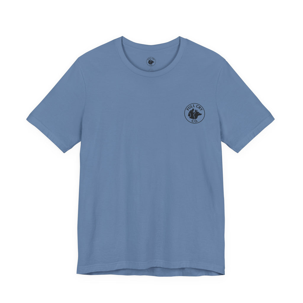 Men's Hounds in the Back, Mischief in the Front Tee