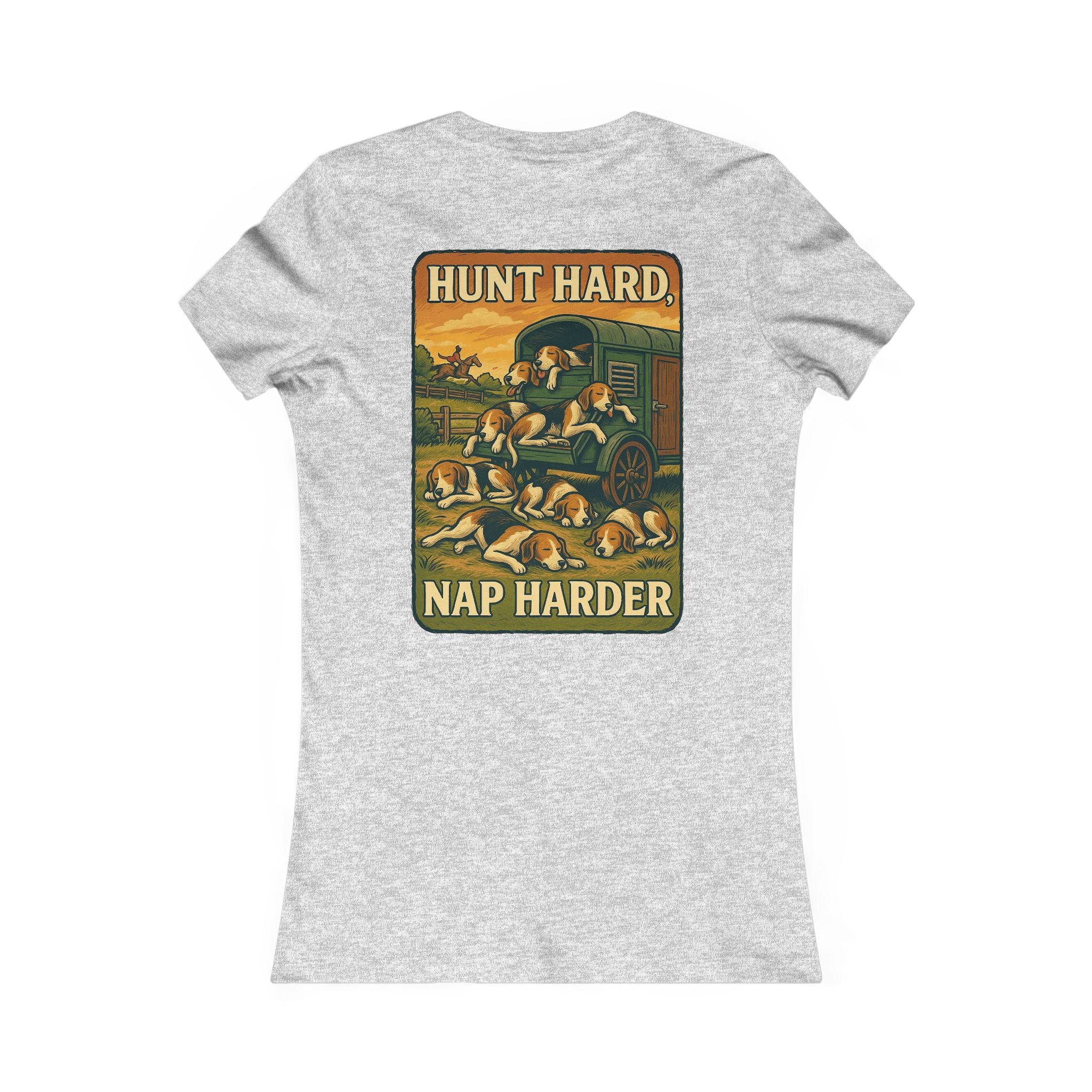 Woman’sHunt Hard, Nap Harder T-shirt