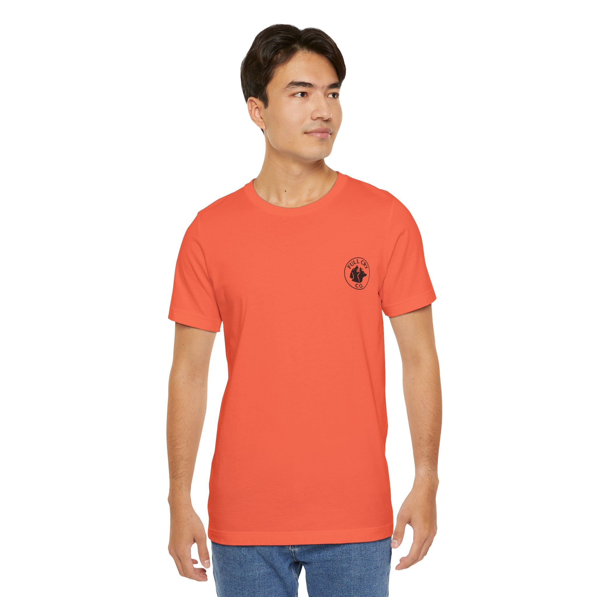Men's Hounds in the Back, Mischief in the Front Tee