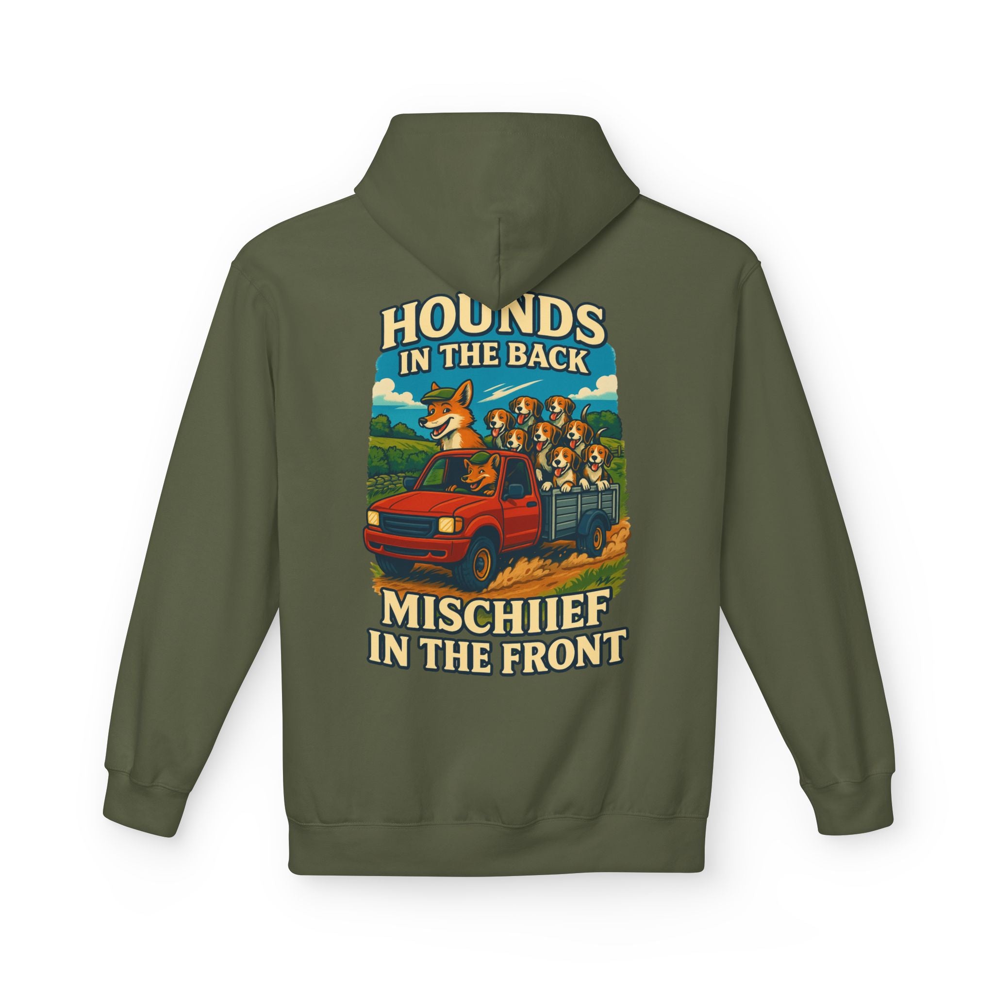 Men’s Hound and mischief Hoodie