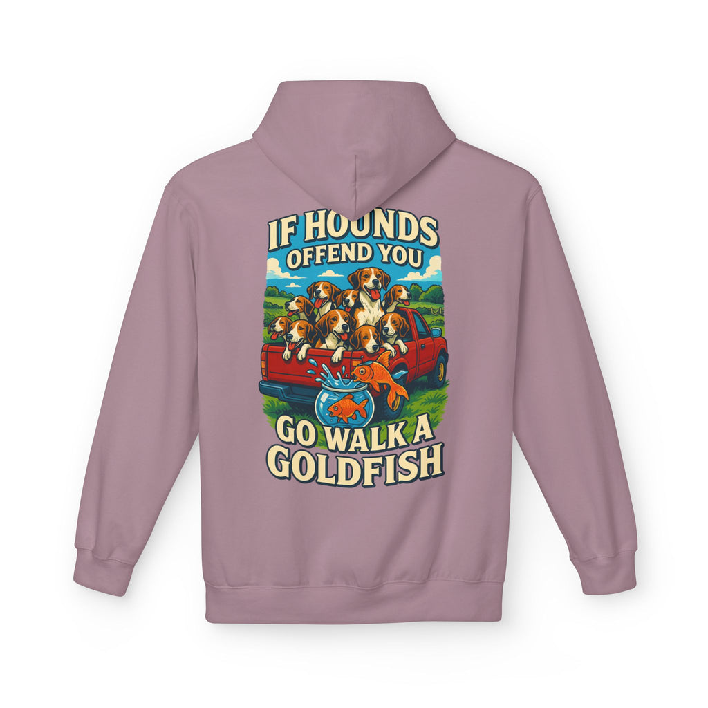 Woman's Walk A Goldfish Hoodie
