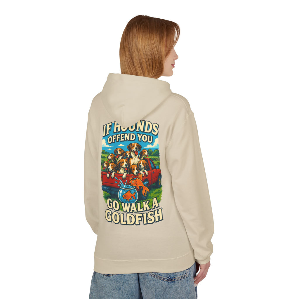 Woman's Walk A Goldfish Hoodie