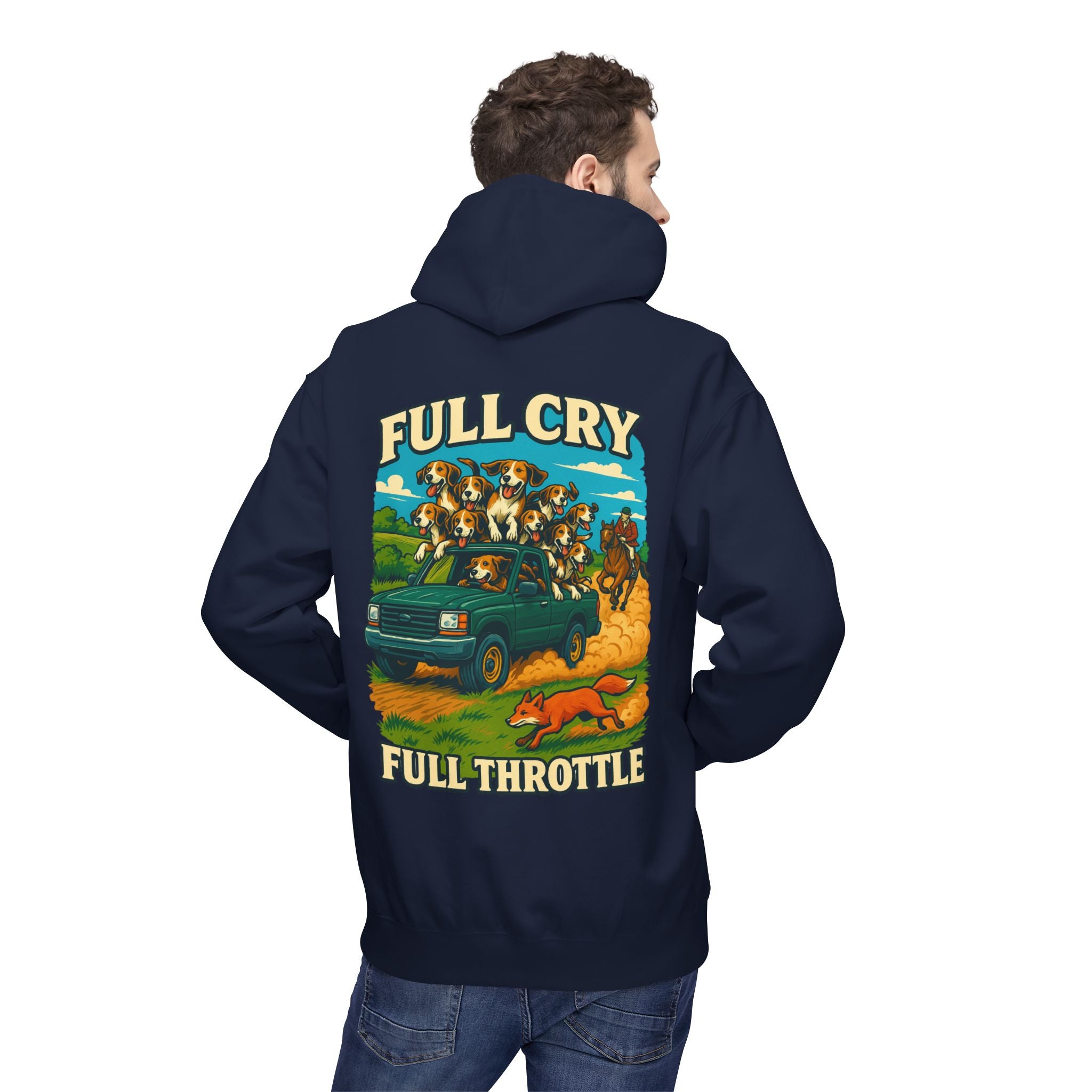 Men’s Full Cry Full Throttle Hoodie