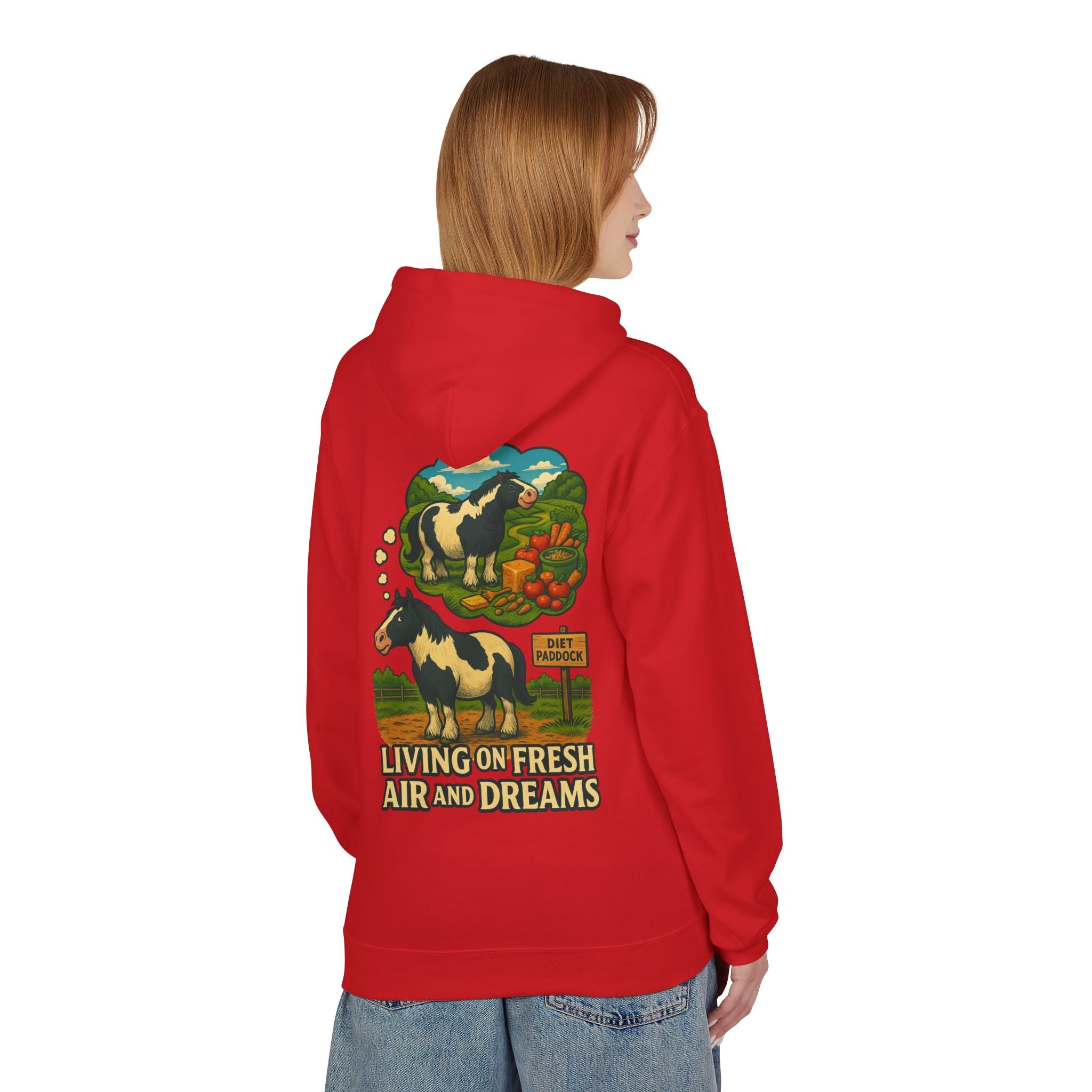 Woman's cob living on dreams Hoodie