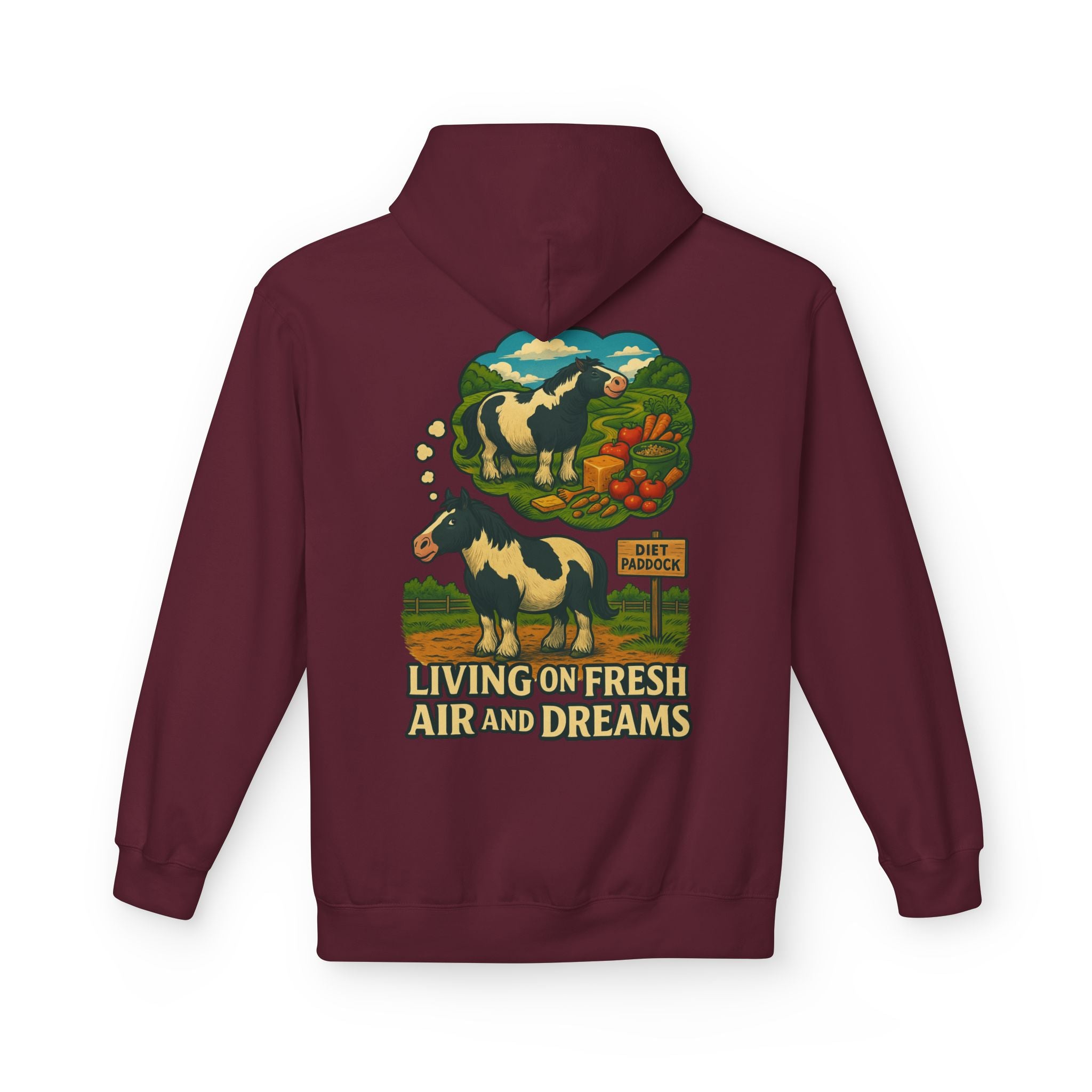 Woman's cob living on dreams Hoodie