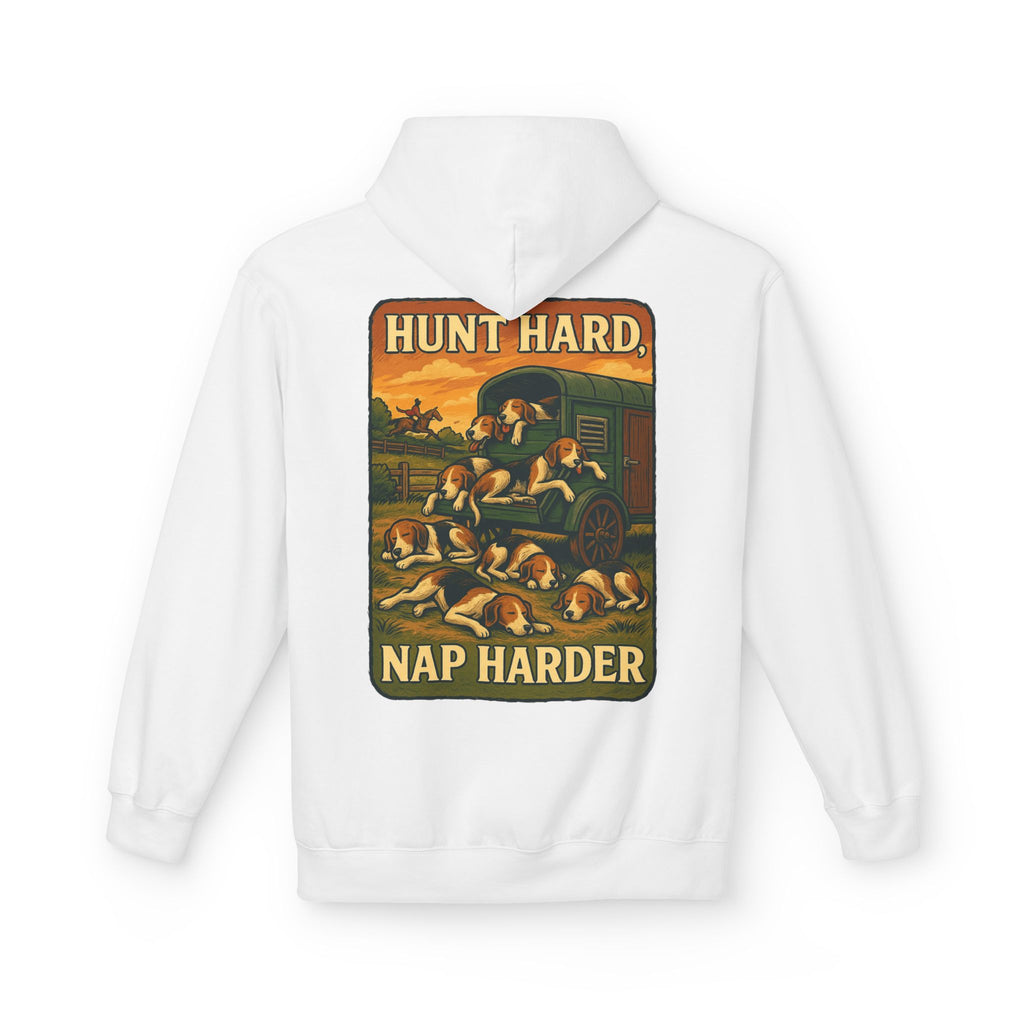 Men’s Hunt Hard, Nap Harder Hoodie