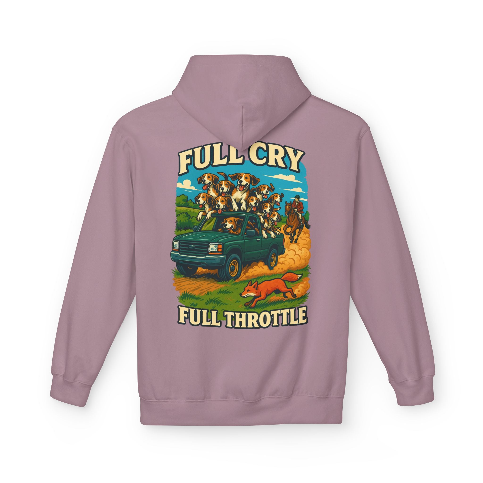 Woman's Full Cry, Full Throttle Hoodie