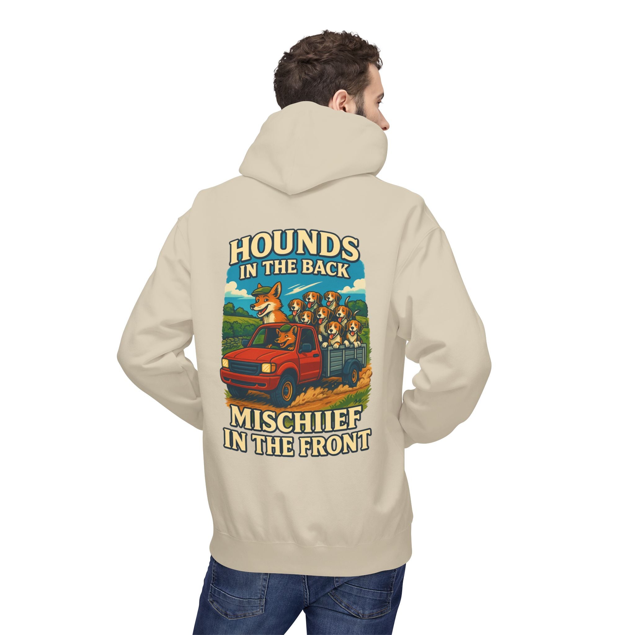 Men’s Hound and mischief Hoodie