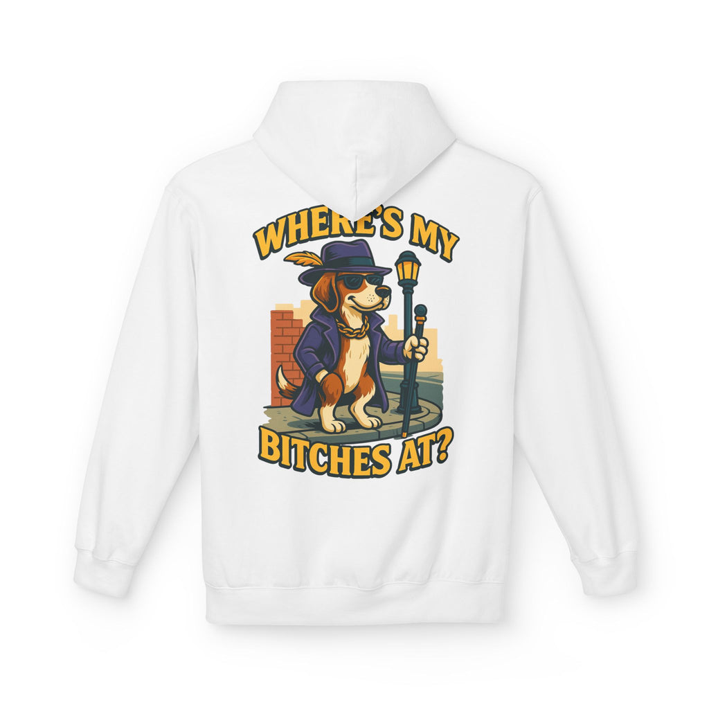 Men’s Where’s my B****’s At Hoodie
