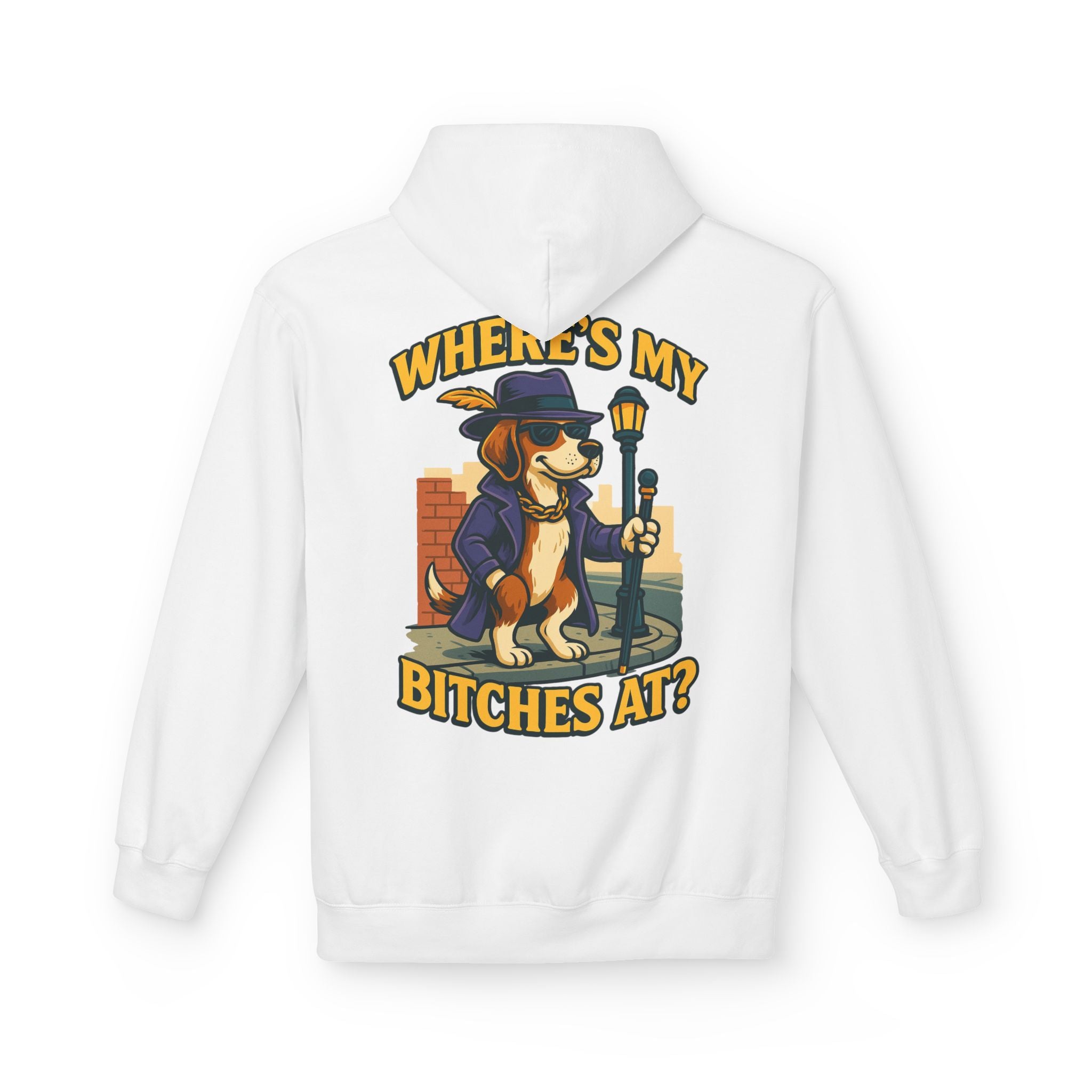 Men’s Where’s my B****’s At Hoodie