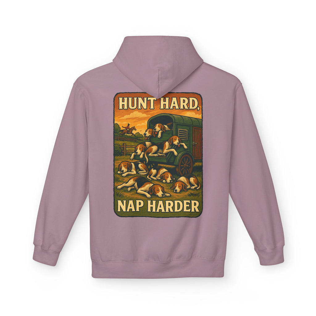 Woman's Hunt Hard, Nap Harder Hoodie