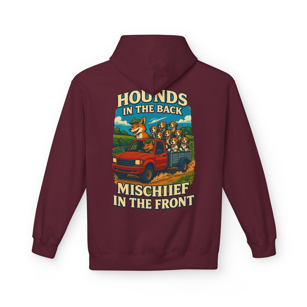 Woman's Hounds In The Back Hoodie
