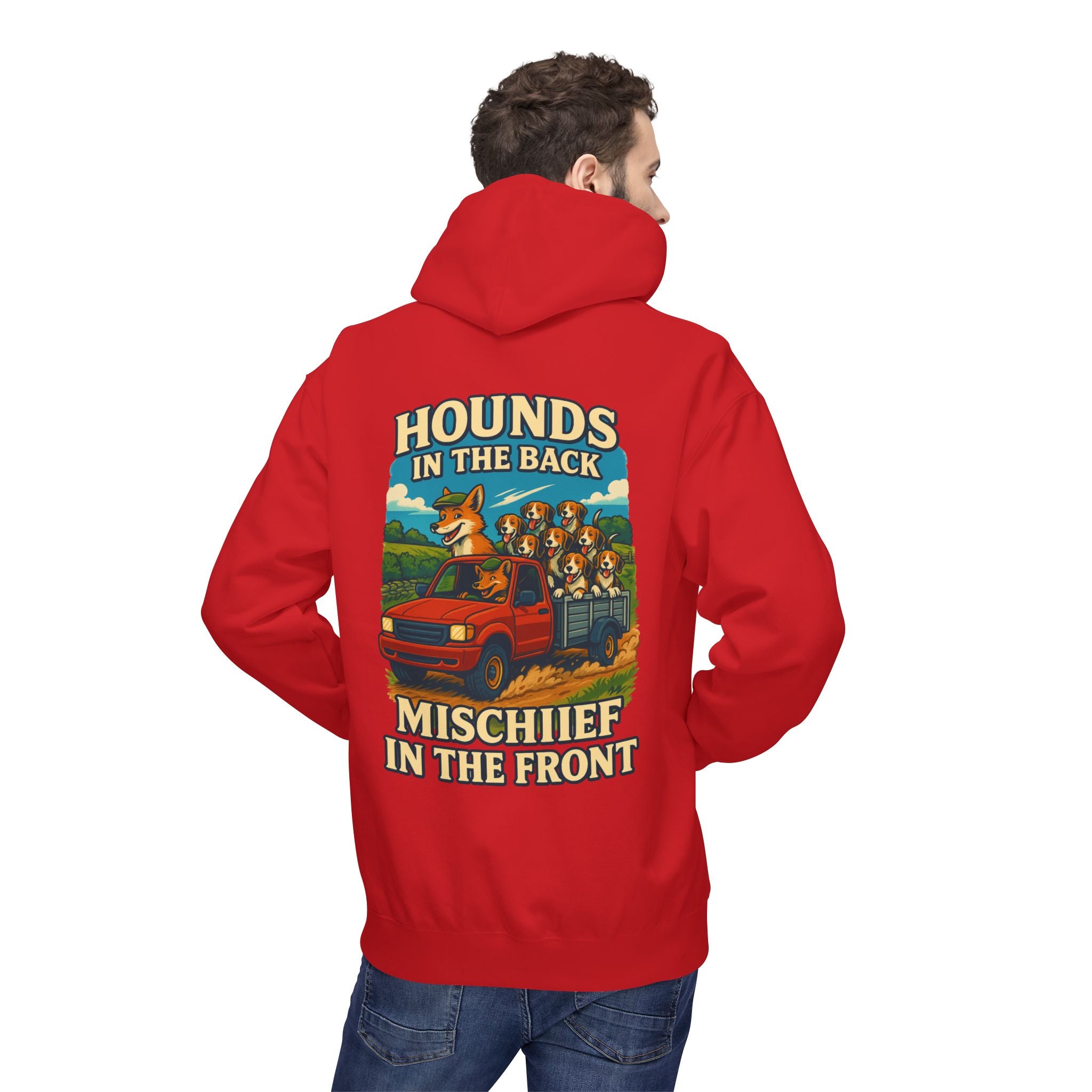 Men’s Hound and mischief Hoodie