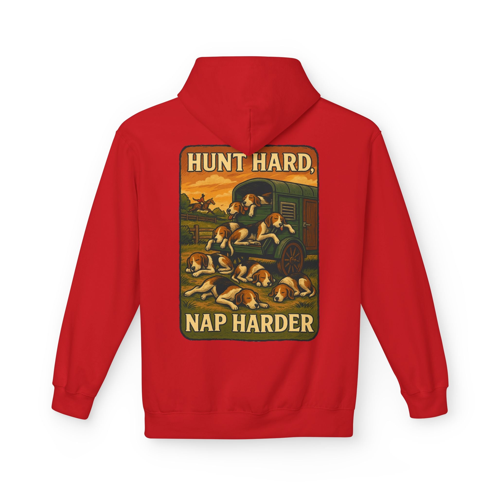 Men’s Hunt Hard, Nap Harder Hoodie