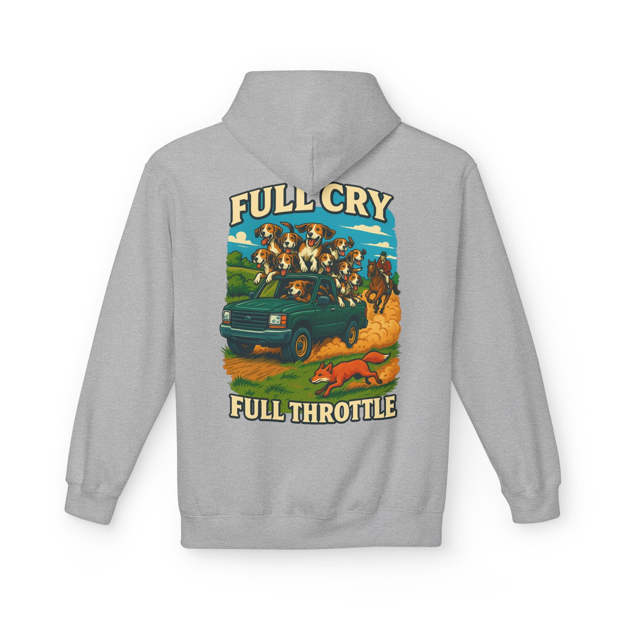 Woman's Full Cry, Full Throttle Hoodie
