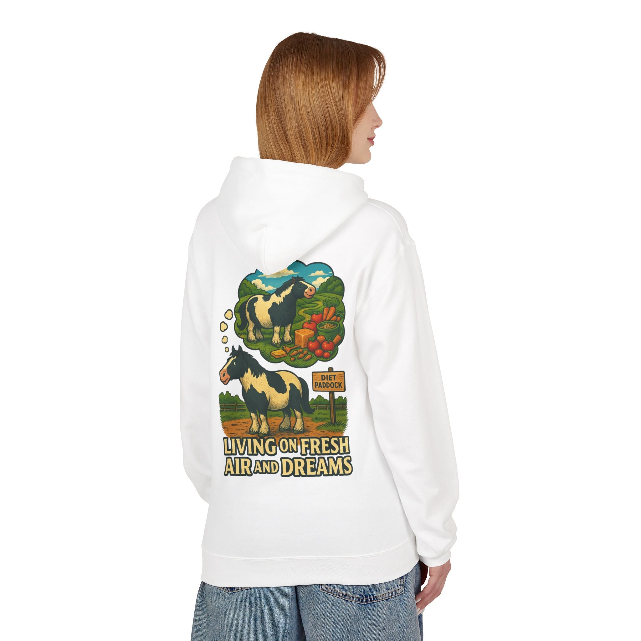 Woman's cob living on dreams Hoodie
