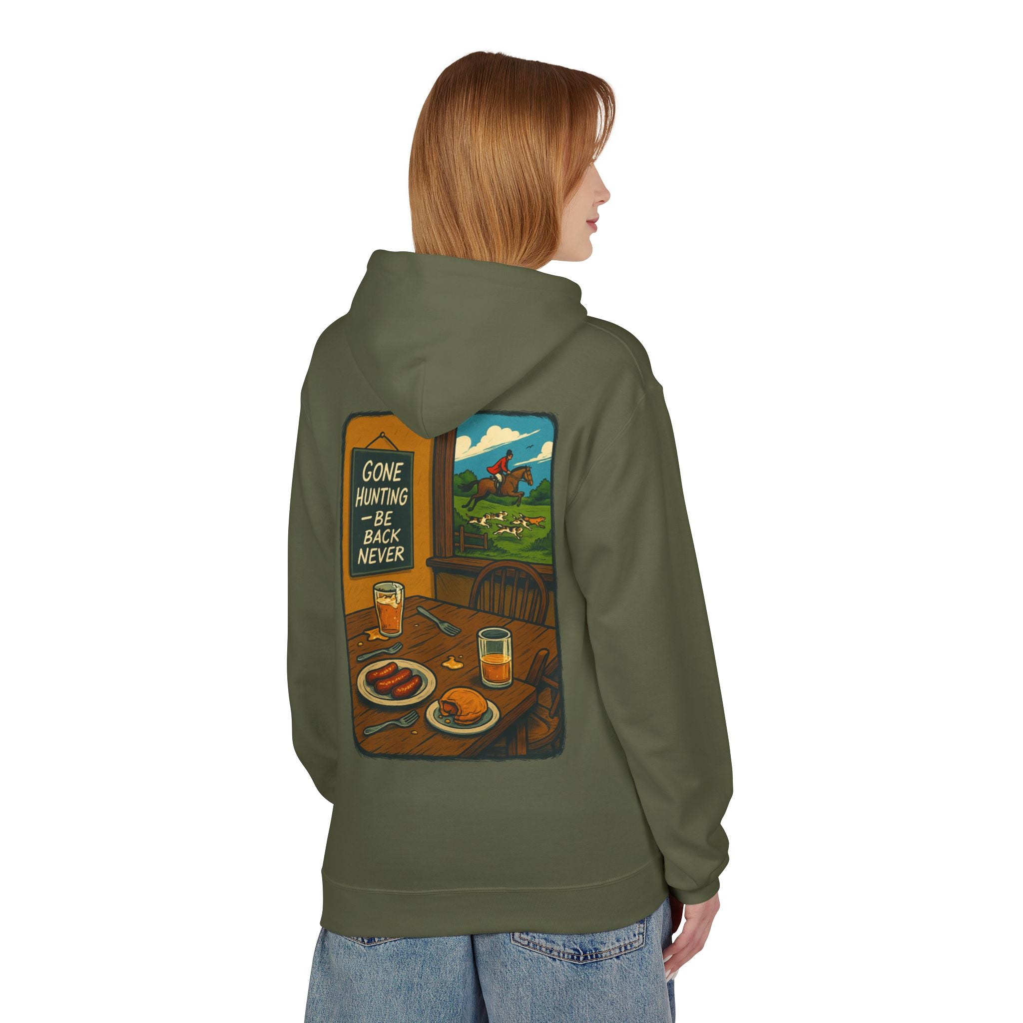 Woman's Gone Hunting Hoodie