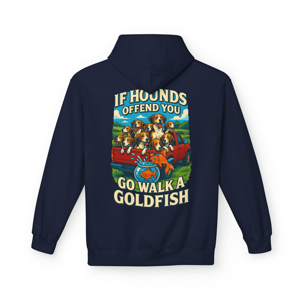 Woman's Walk A Goldfish Hoodie