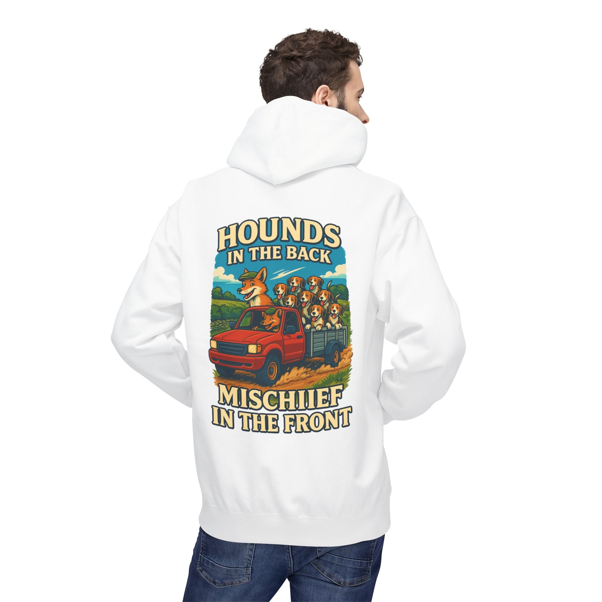 Men’s Hound and mischief Hoodie